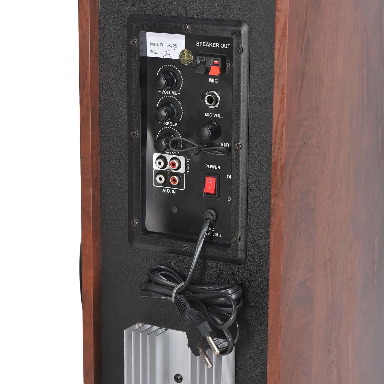 DJ STONE Whale bt Multimedia Tower Speakers 500W Bluetooth AUX USB for Home Theater Parties - Image 8