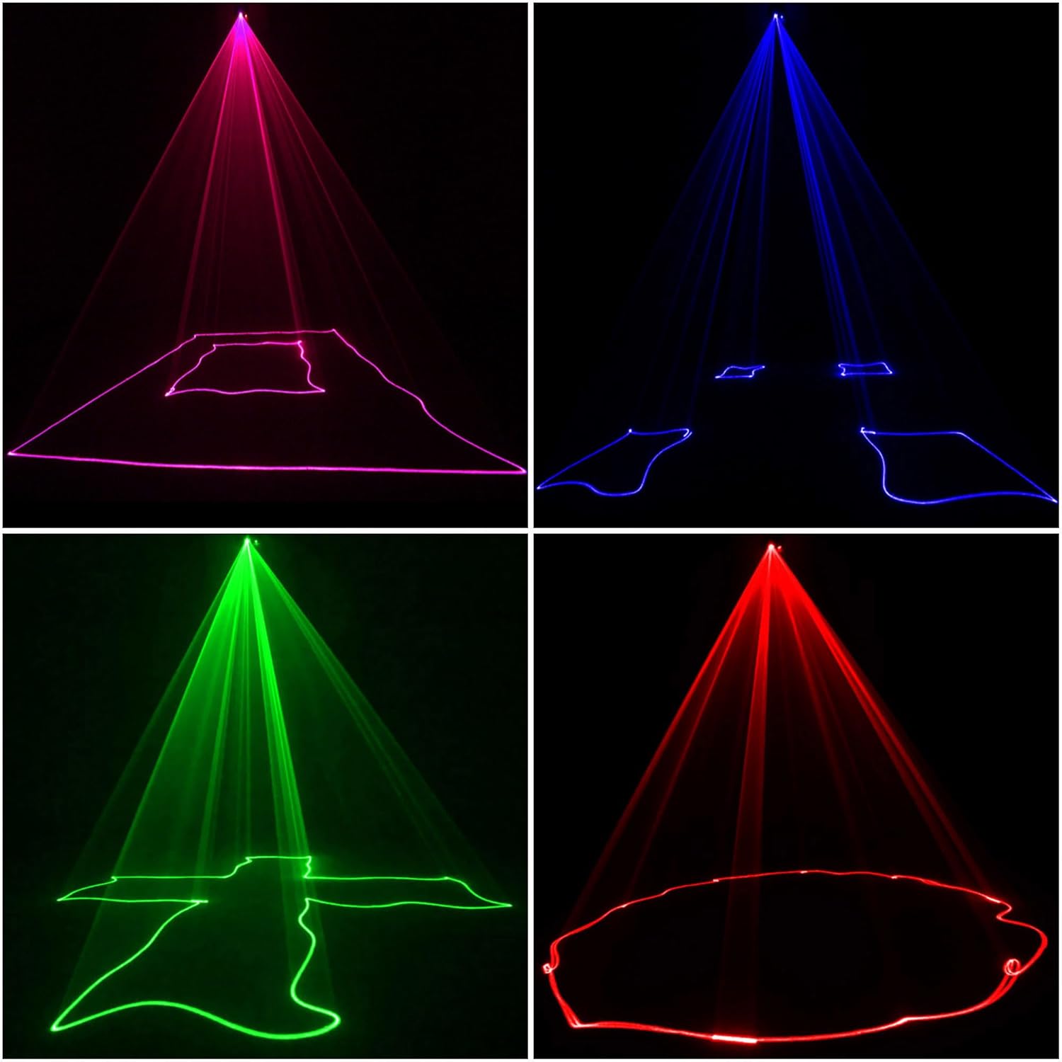 Professional RGB Laser Party Lights Sound Activated DJ Disco Light DMX Scanner Beam Effect Projector Lighting for KTV Bar Club Event - Image 4