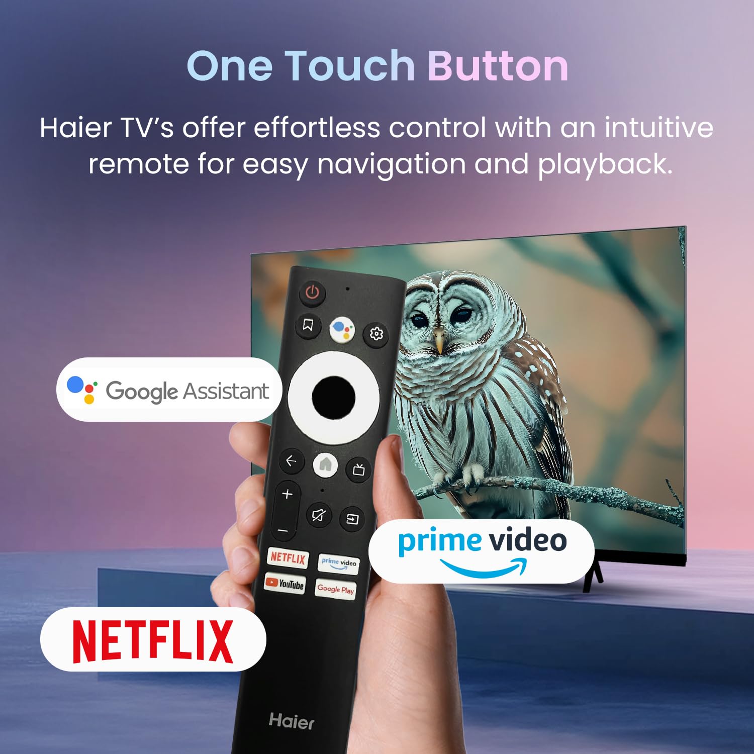 Haier 32 Inch HD Ready Smart Google TV LE32W400G Black - Image 12