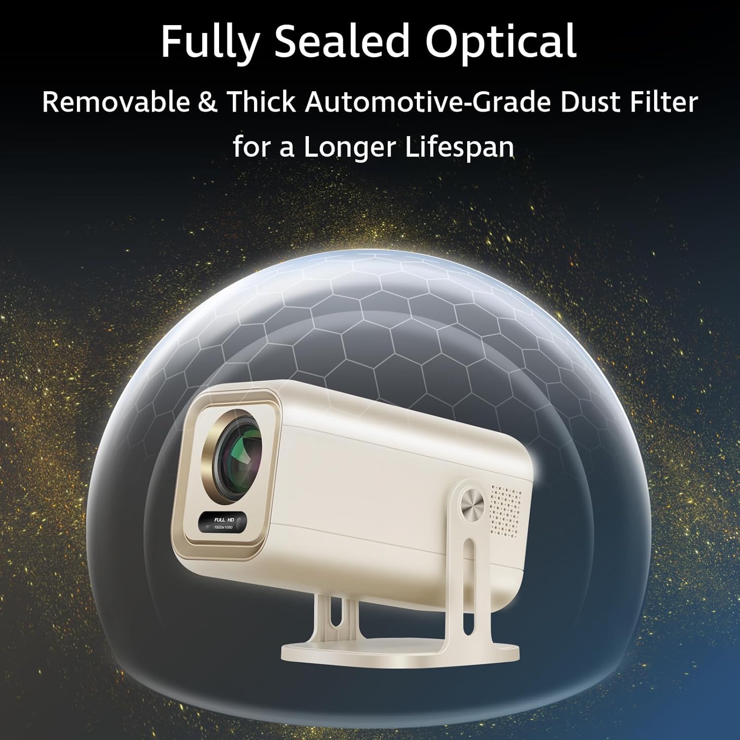2025 4K 1080P WiFi Bluetooth AI Smart Projector 270° Stand 300" Display Outdoor Home Theater Authentic 400 ANSI - Image 10