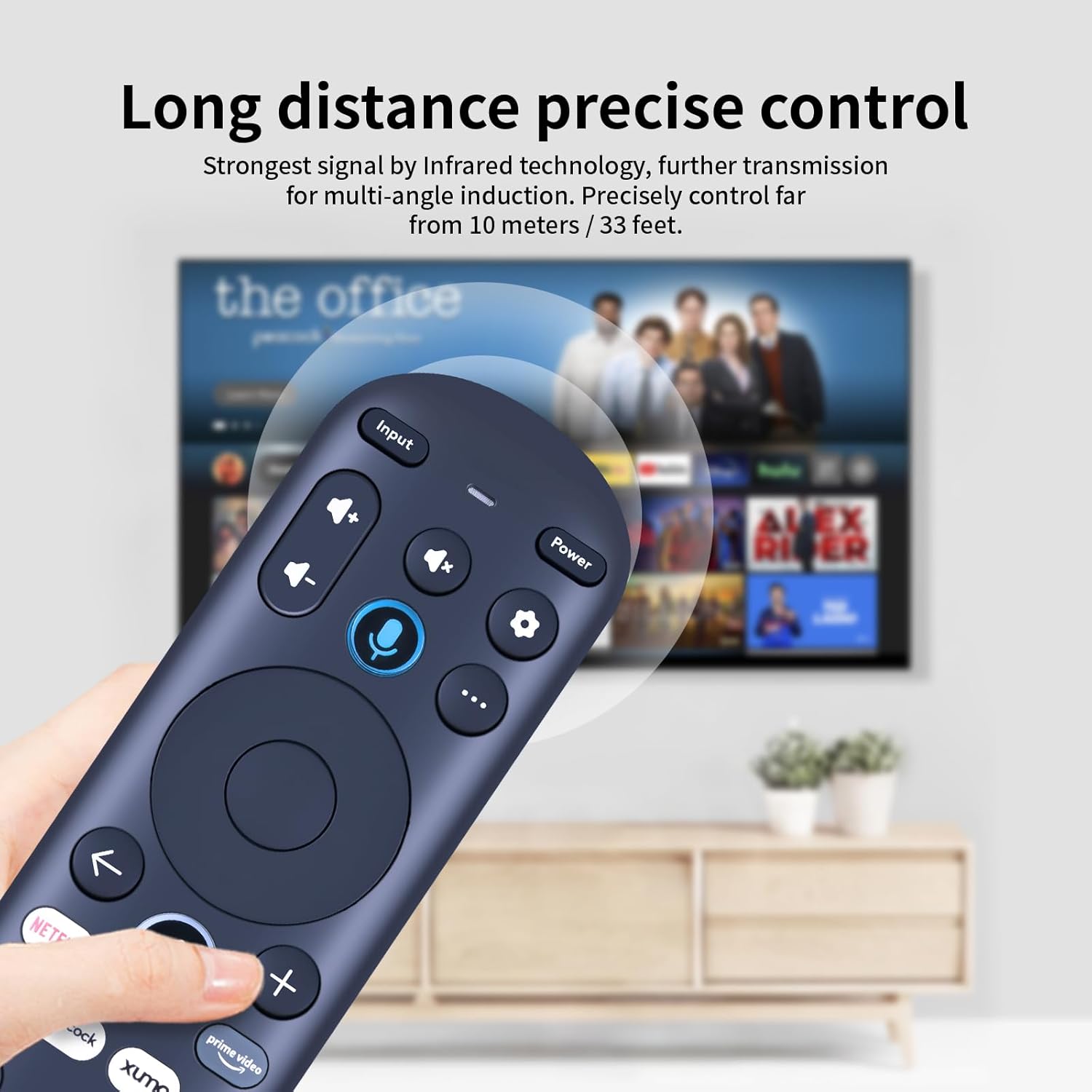 Replacement Voice Remote Control for Xumo Element 4K UHD HDR Smart TVs E500AC65C E500AC55C - Image 4