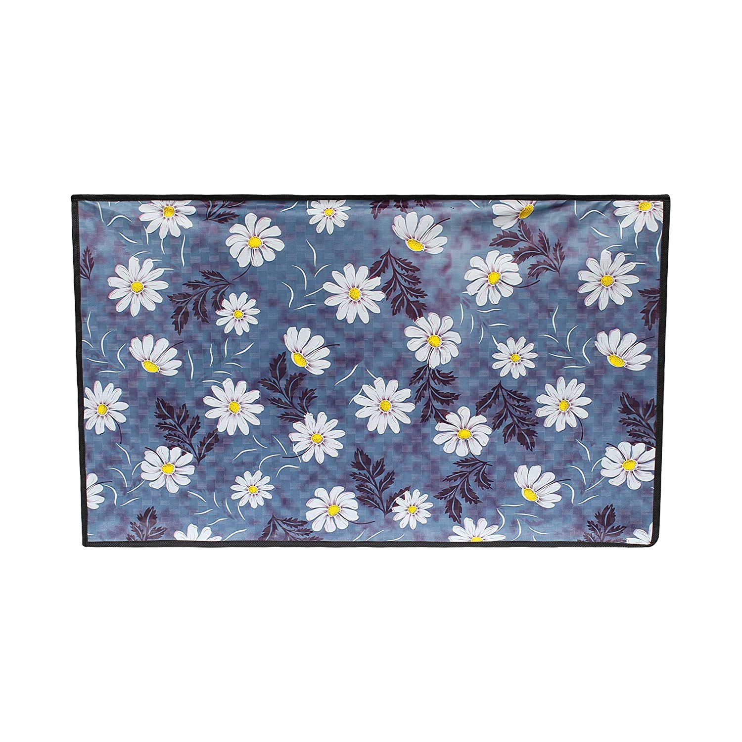 Decorly Furnishing Multicolor Printed 65 Inch LED TV Cover Fits All Brands Models Blue - Image 5