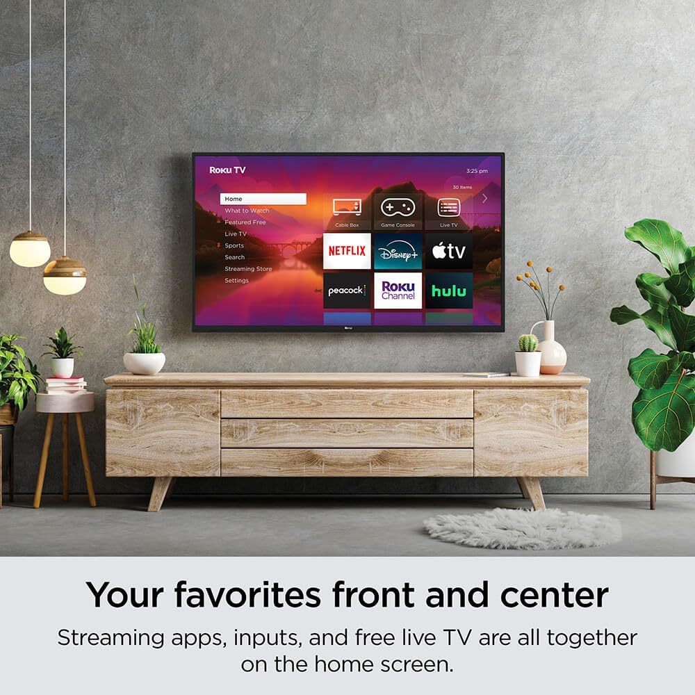 Roku 40-inch Full HD Smart LED TV Bundle with Dolby Audio and Voice Remote - 1080p Resolution - Image 4