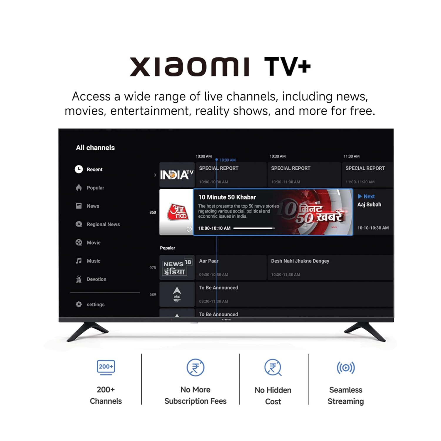 Xiaomi 43 Inch Full HD Smart Google LED TV L43MB-AFIN - Image 12