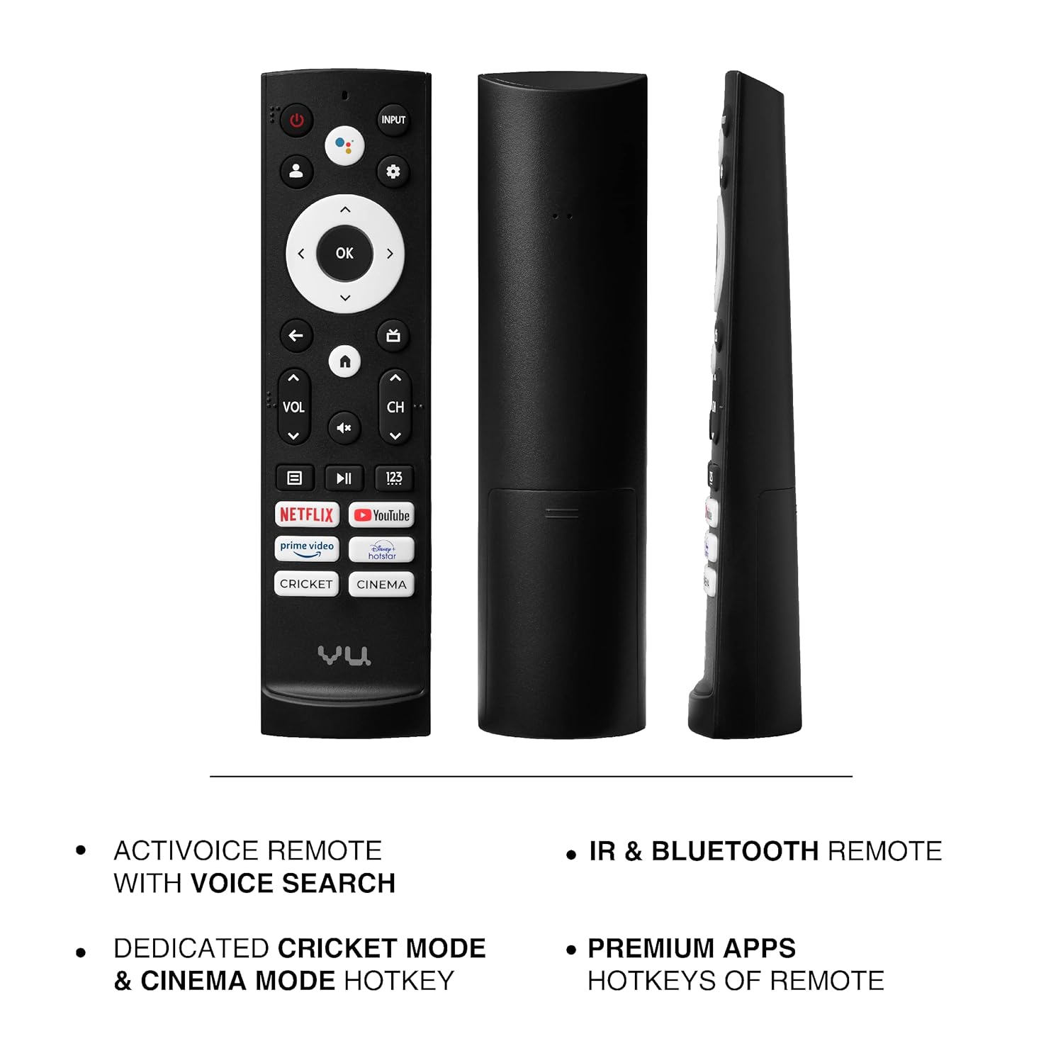 VU 50 inch 4K Smart Google TV GloLED Series 50GloLED Grey New - Image 5