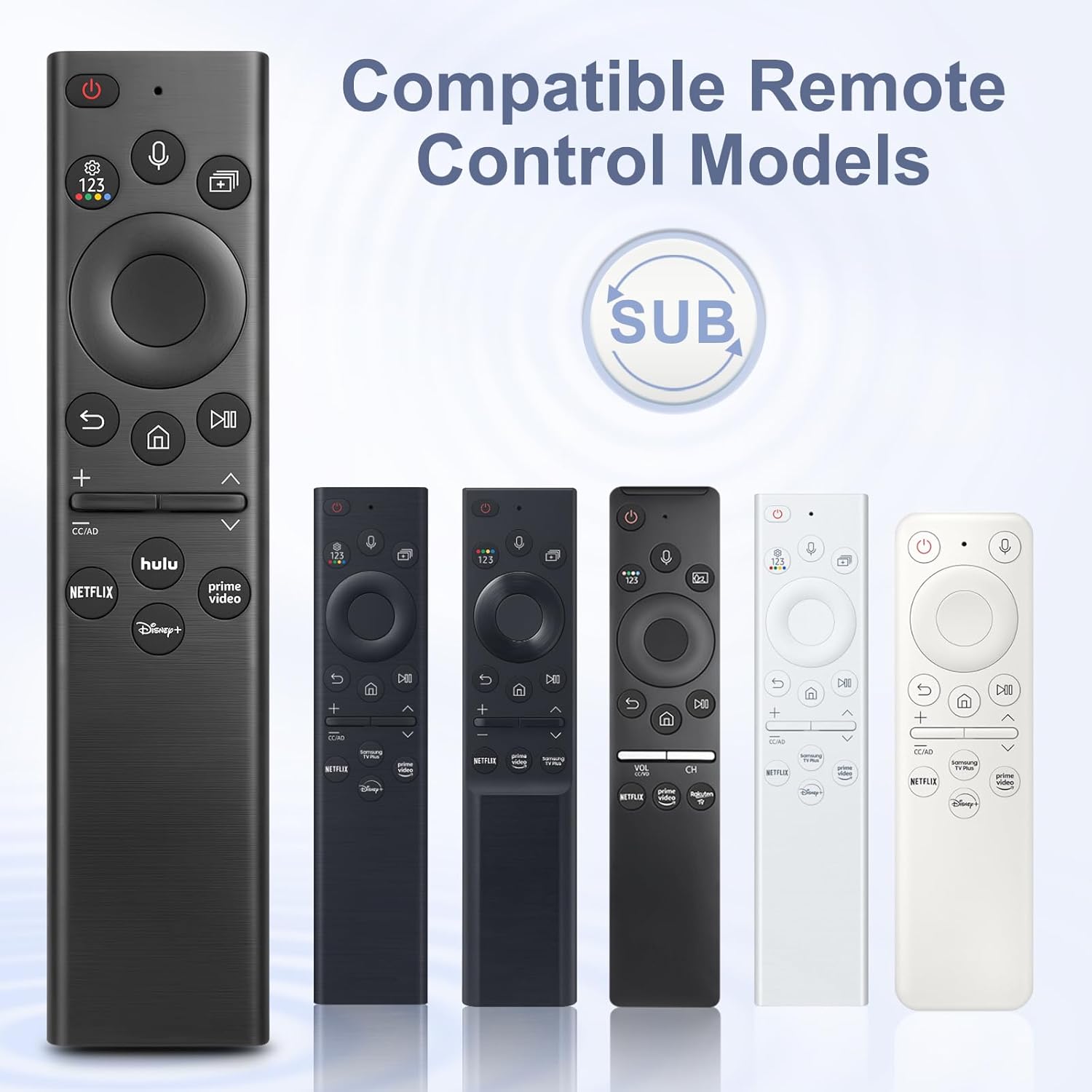 Samsung Smart TV Replacement Voice Remote for Frame UHD OLED QLED TVs - Image 4
