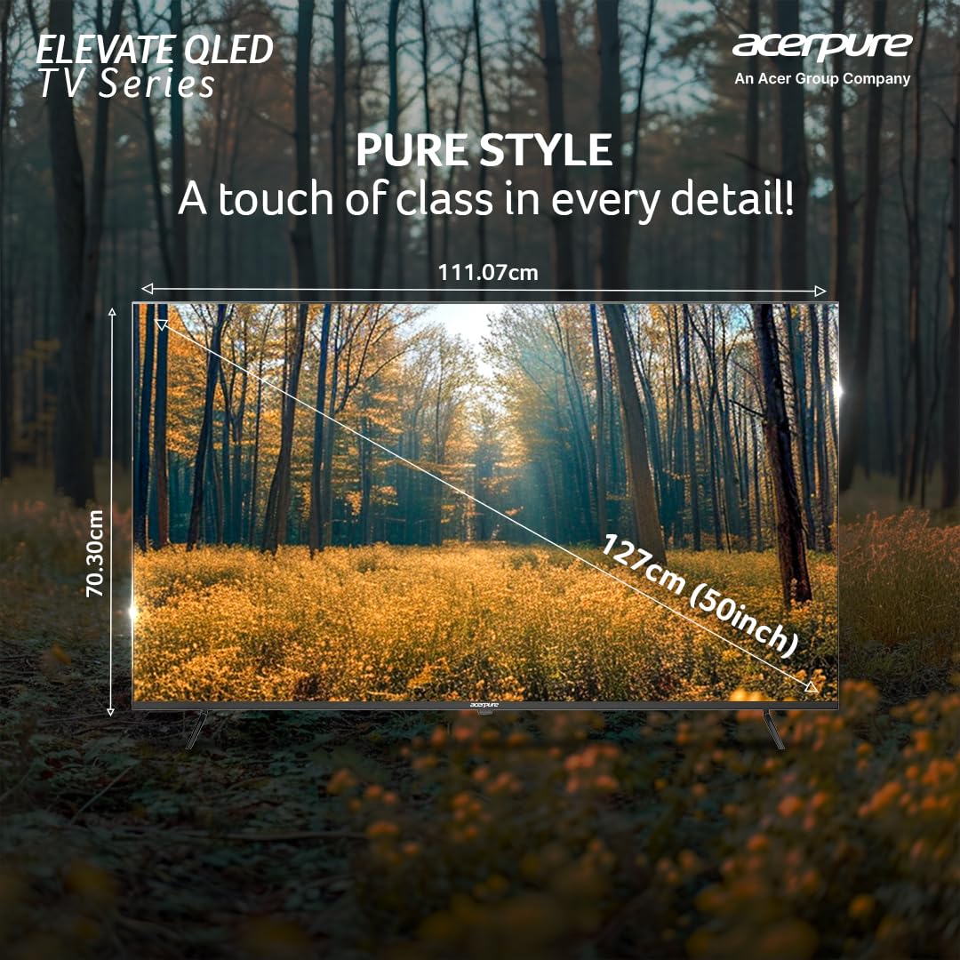 Acerpure 50 Inch Ultra HD 4K QLED Smart Google TV AP50UG51QEVTD - Image 6