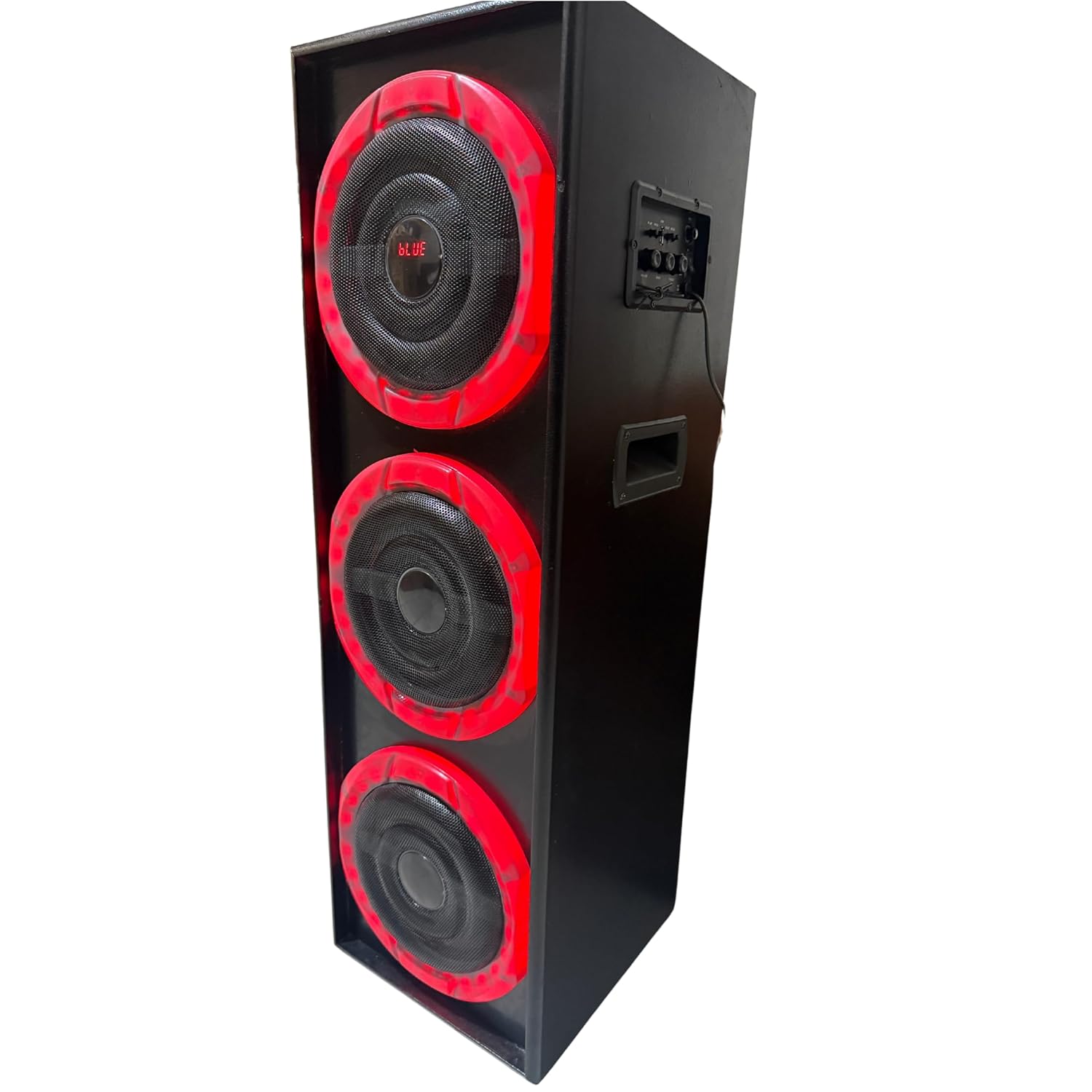 DJ STONE Tuffan Home Theater Single Party Tower Speaker 8-inch Dual Woofer 4inch Dual Speaker Functional Remote MIC Input Bluetooth AUX USB FM - Image 3