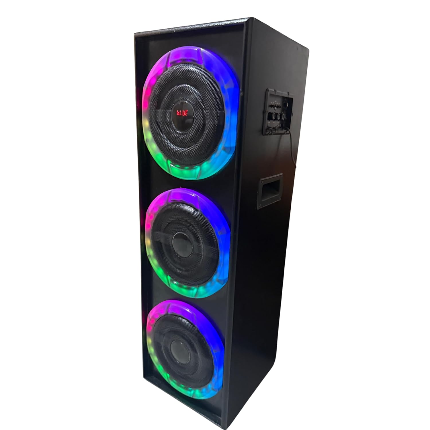 DJ STONE Tuffan Home Theater Single Party Tower Speaker 8-inch Dual Woofer 4inch Dual Speaker Functional Remote MIC Input Bluetooth AUX USB FM - Image 2