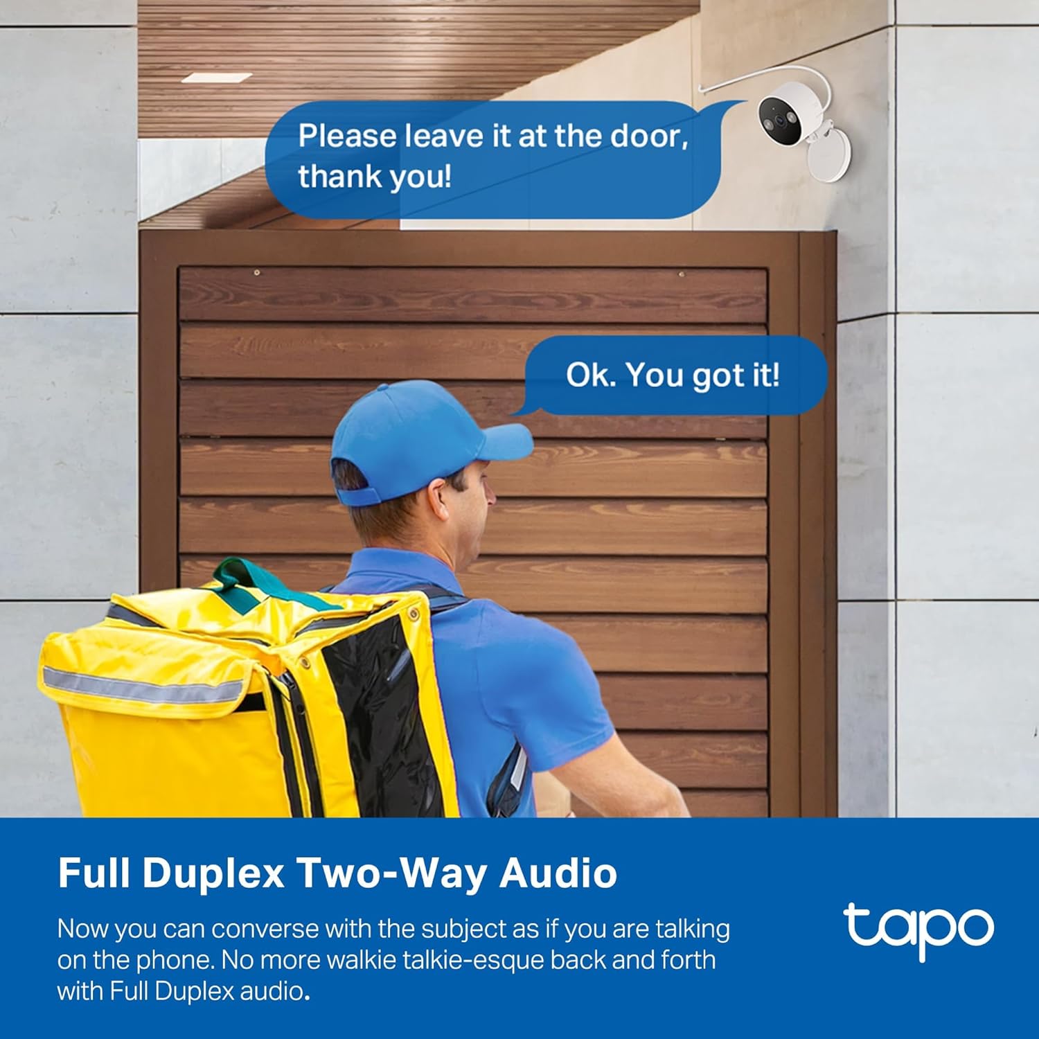 Tapo C120 2K QHD Indoor Outdoor Security Camera with Color Night Vision and Person Detection - Image 4