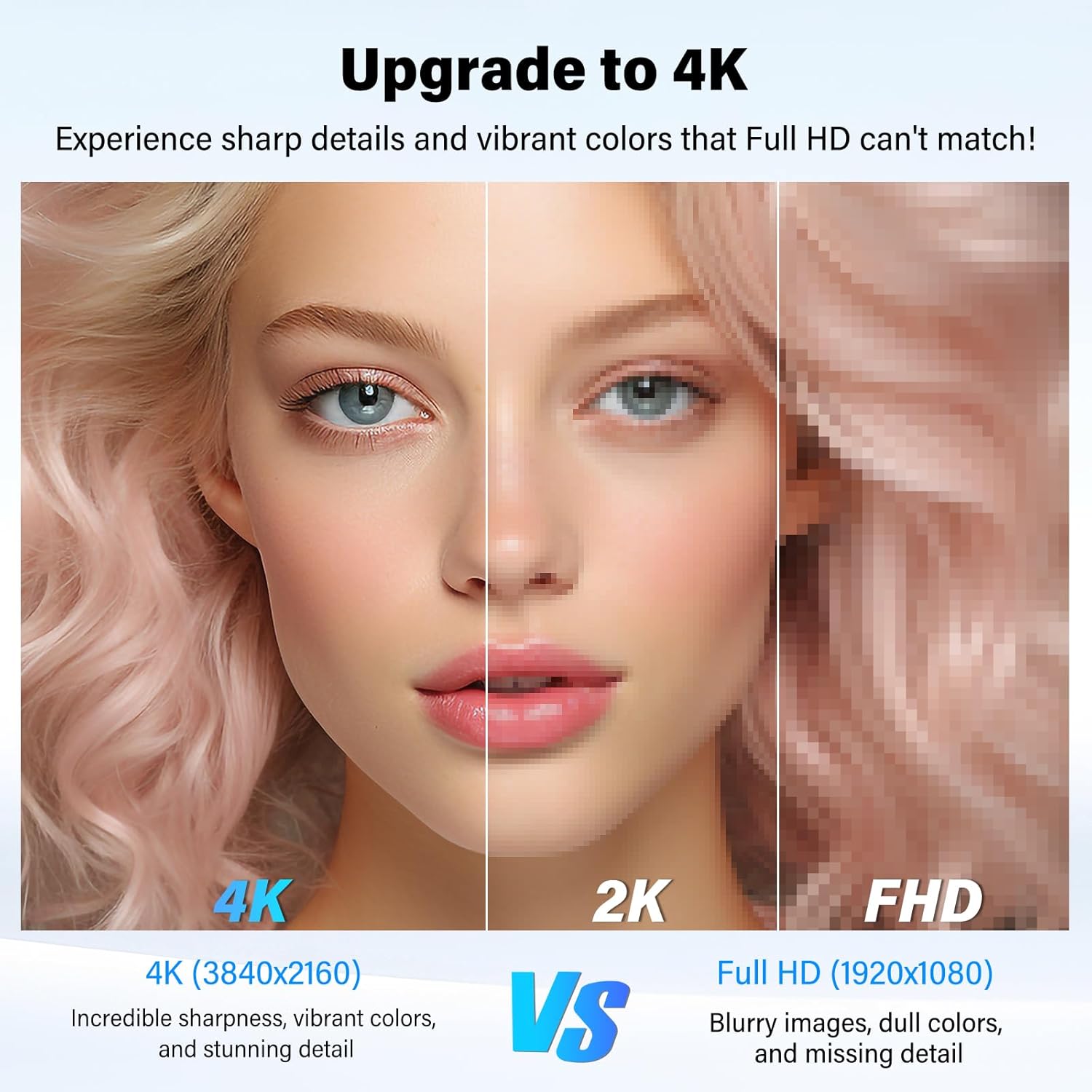 Innoview 23.8" 4K UHD Portable Monitor 100% sRGB IPS with Stand - Image 2