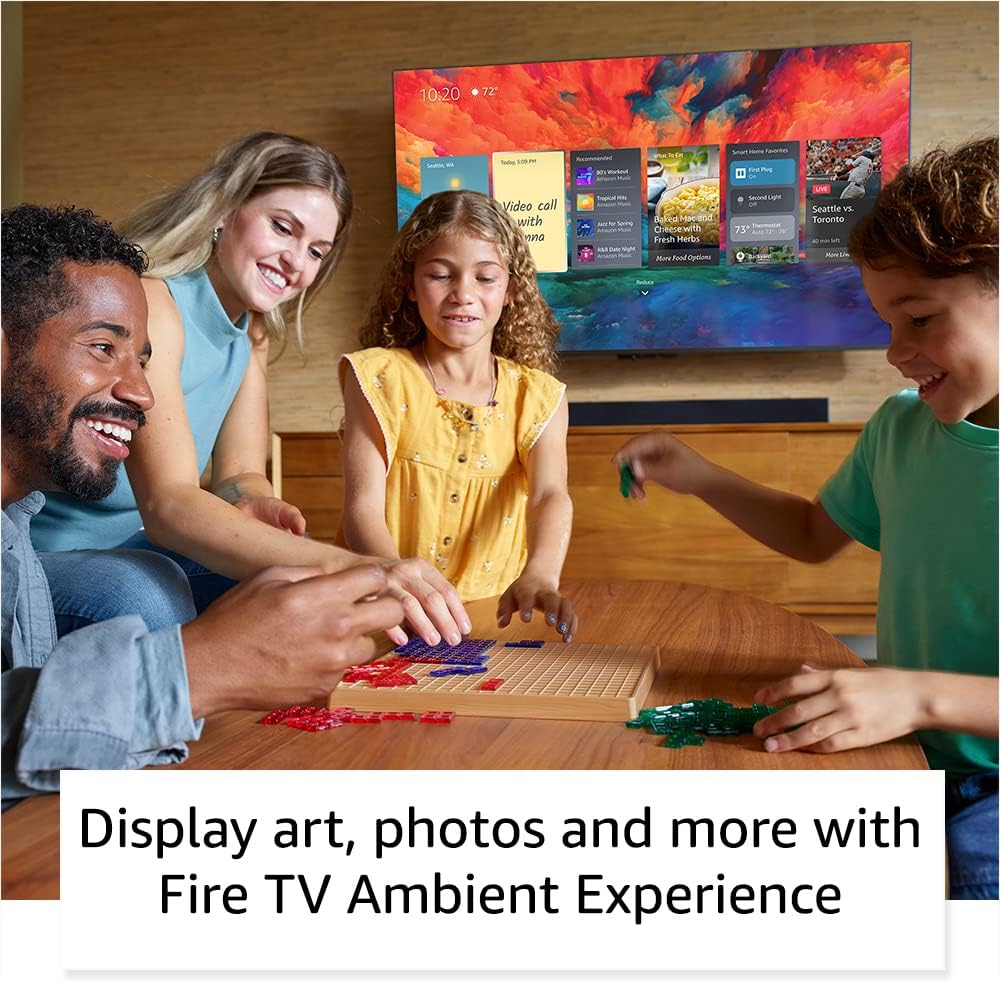 Amazon Fire TV 55 Inch Omni QLED 4K UHD Smart TV with Dolby Vision IQ and Hands-Free Alexa - Image 4
