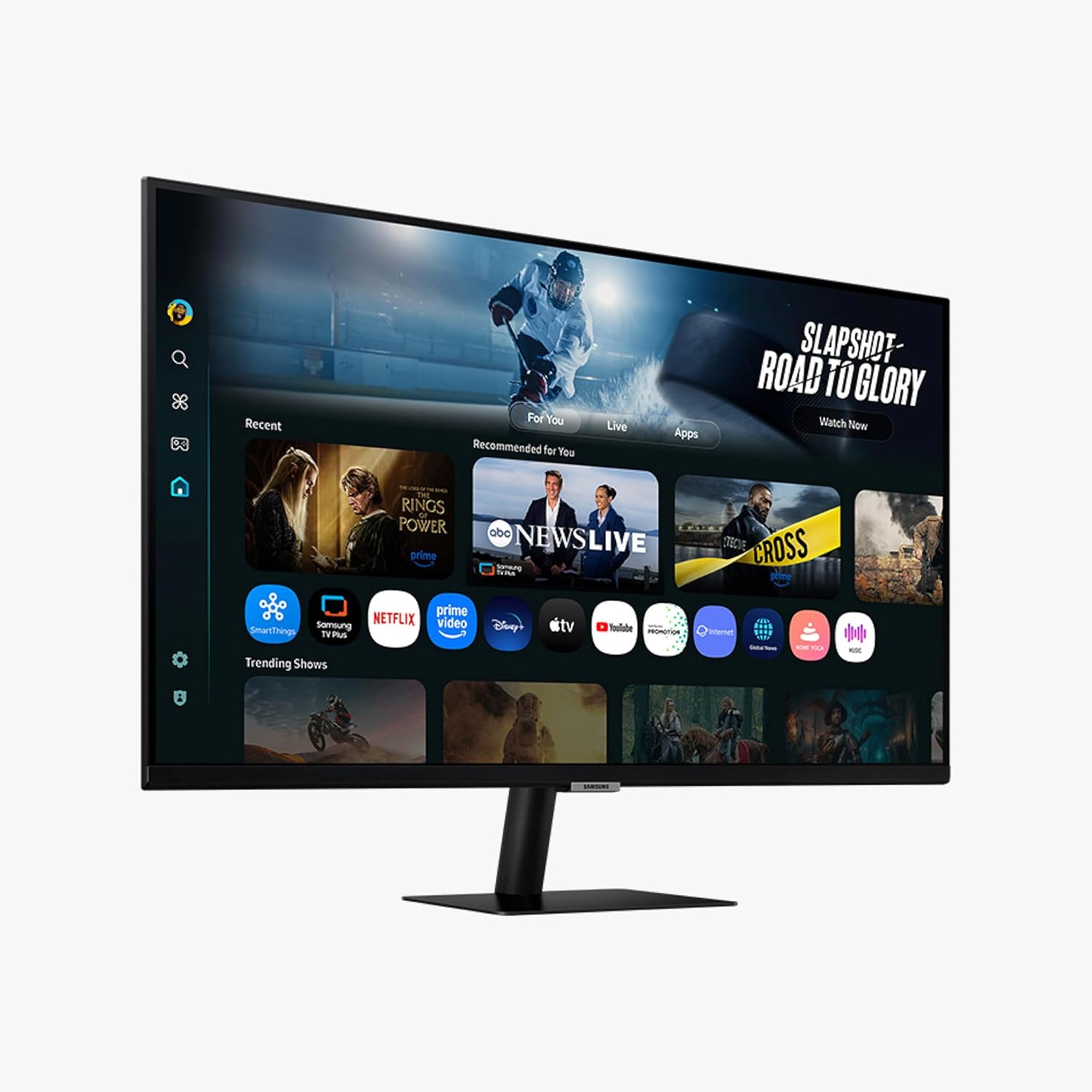 Samsung 32 Inch M70F Smart 4K UHD Monitor with Smart TV Apps and USB-C Black - Image 10