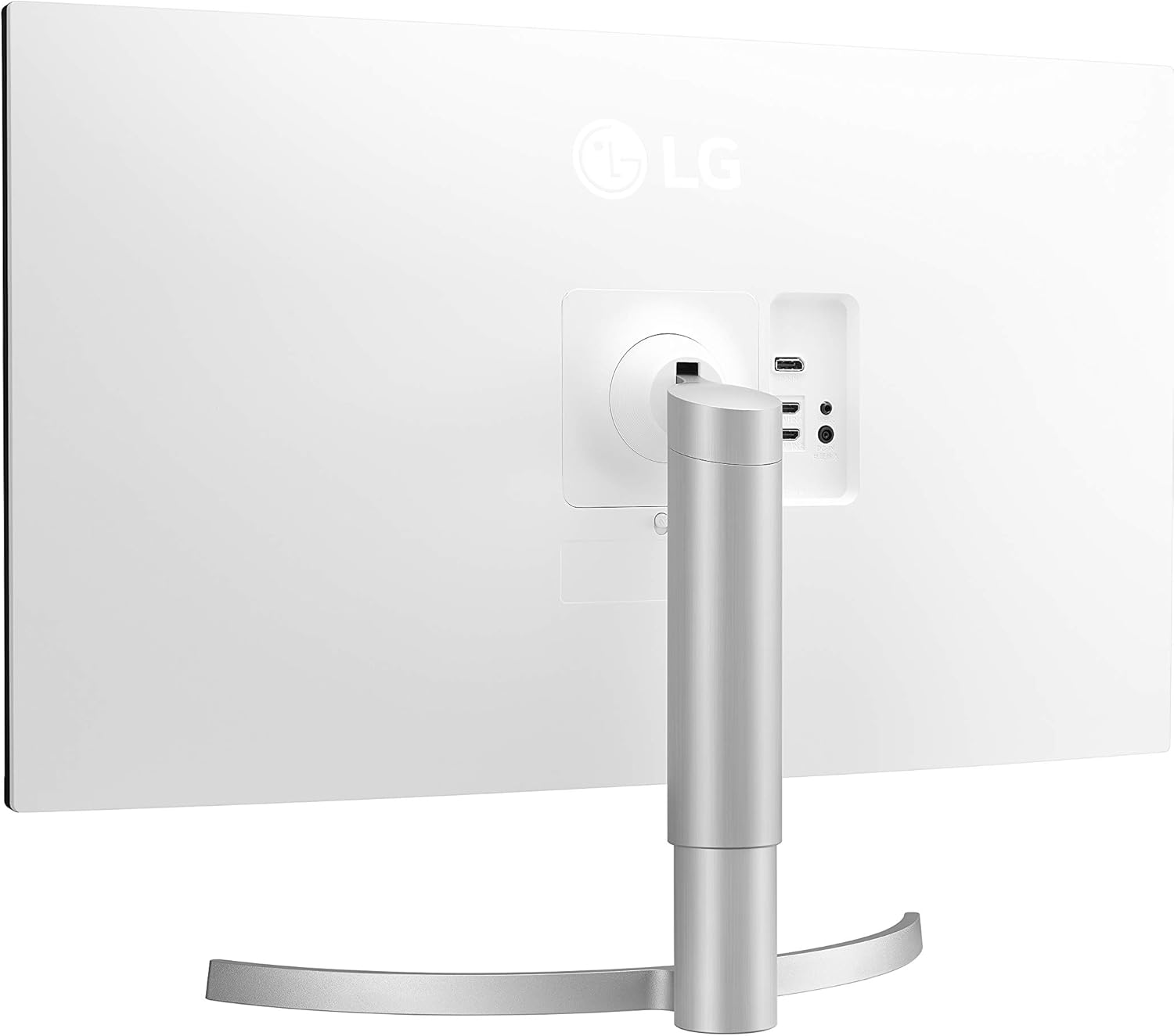 LG 32" UHD 4K Monitor IPS Display Silver/White - 3-Side Borderless Height Adjustable - Image 6