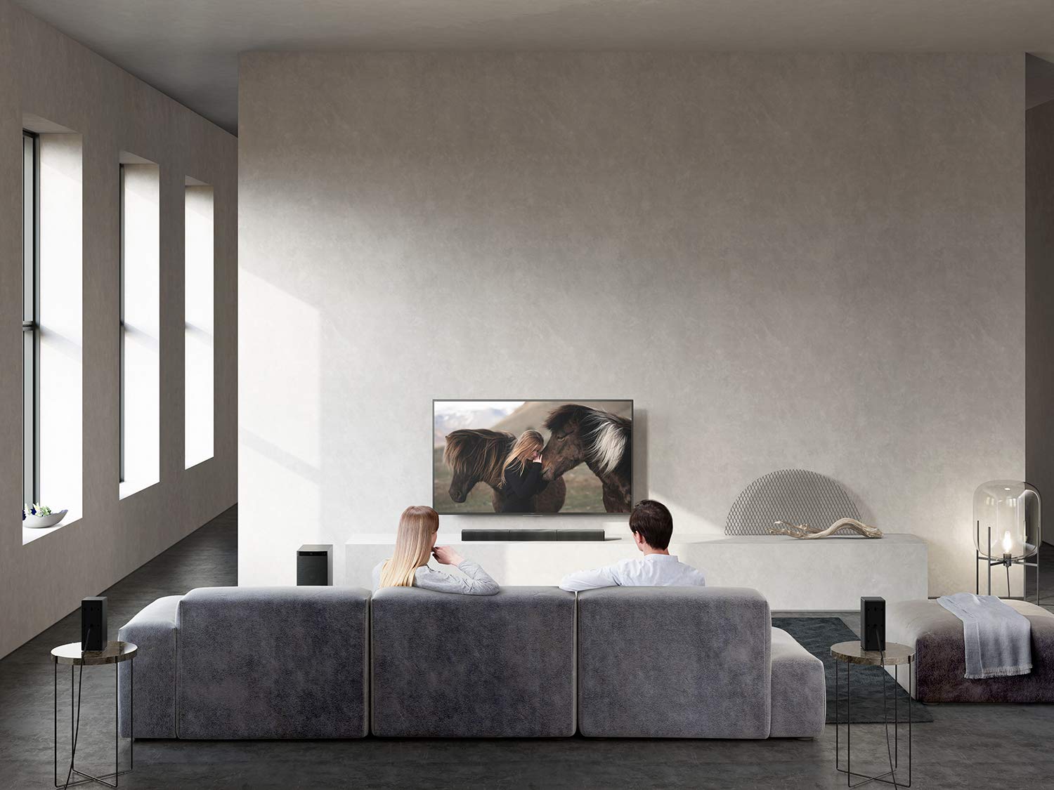Sony HT-S500RF 1000W Real Dolby Audio Soundbar with Rear Speakers Subwoofer Home Theatre System - Image 5