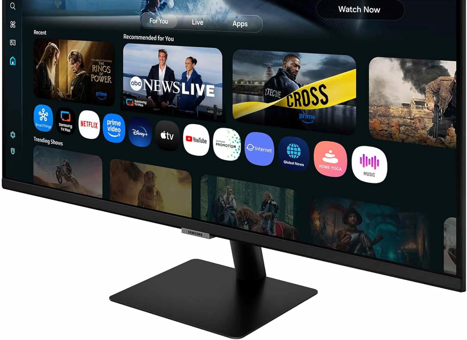 Samsung 32 Inch M70F Smart 4K UHD Monitor with Smart TV Apps and USB-C Black - Image 16