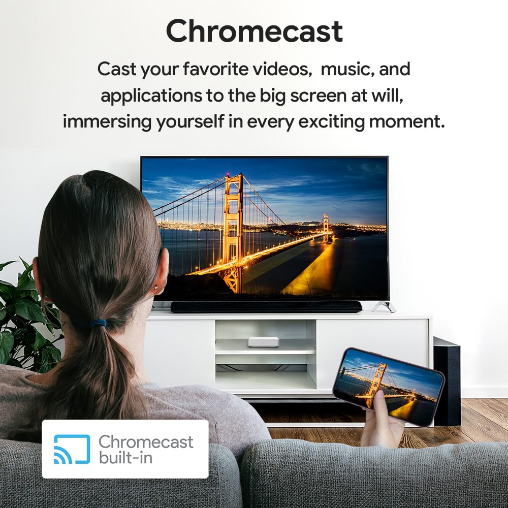 FitSpark MyTV 4K Google TV Box 2GB RAM 32GB Storage with Dolby Audio & Voice Remote - Image 4