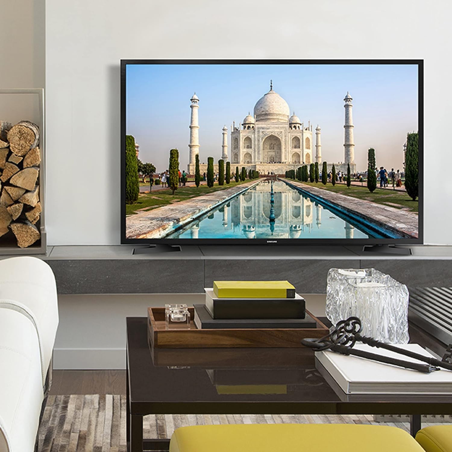Samsung 32 Inch HD Ready LED Smart TV Glossy Black UA32T4340BKXXL - Image 9
