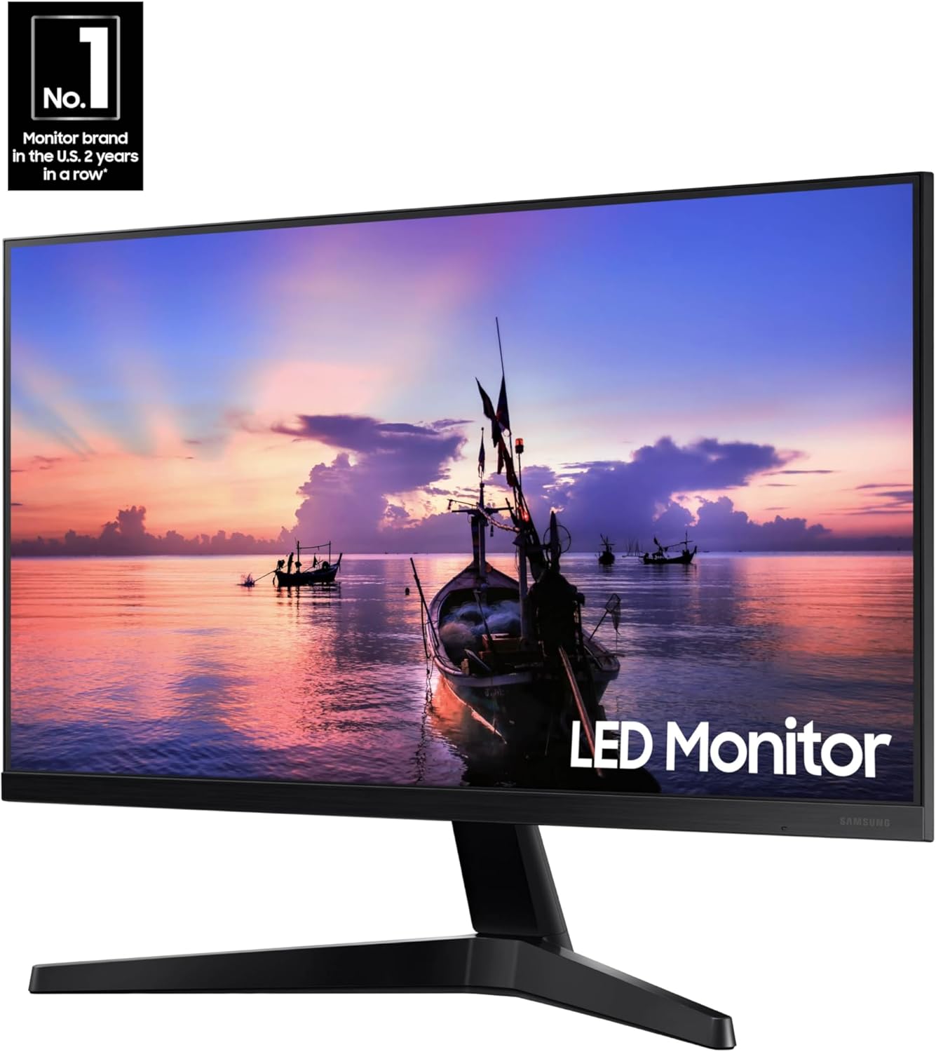 Samsung 27 Inch FHD 1080p IPS Computer Monitor with 75Hz Refresh Rate and AMD FreeSync - Image 2