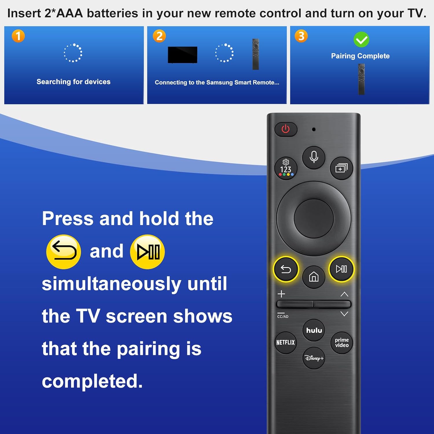 Samsung Voice Remote Replacement BN59-01385A Universal for Smart TVs - Image 4