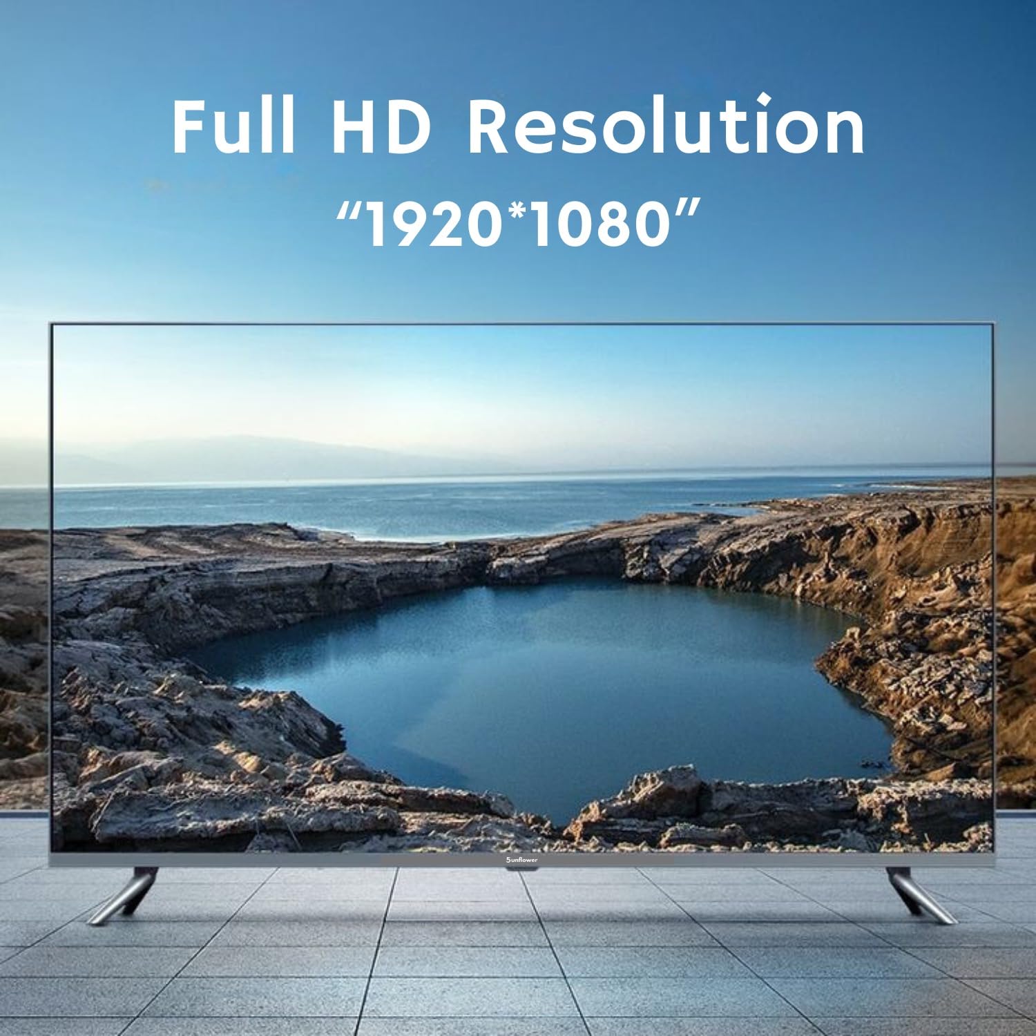 Sunflower 32 Inch Full HD Smart Android 11 LED TV Bezel-Less 20W Sound 3 Years Warranty - Image 2