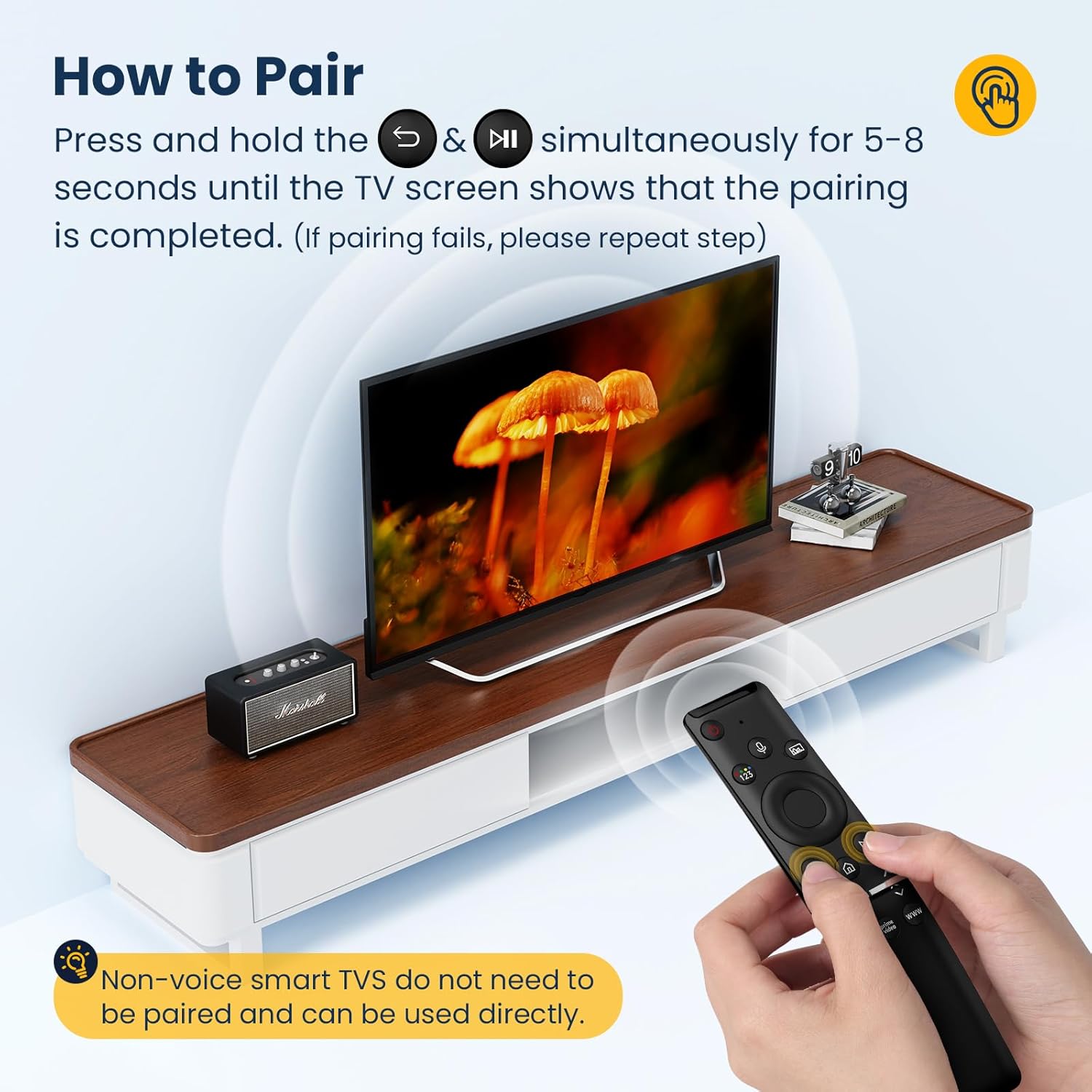 Samsung TV Voice Remote Replacement Curved Solar 4K 8K QLED LED LCD Smart Remote - Image 7