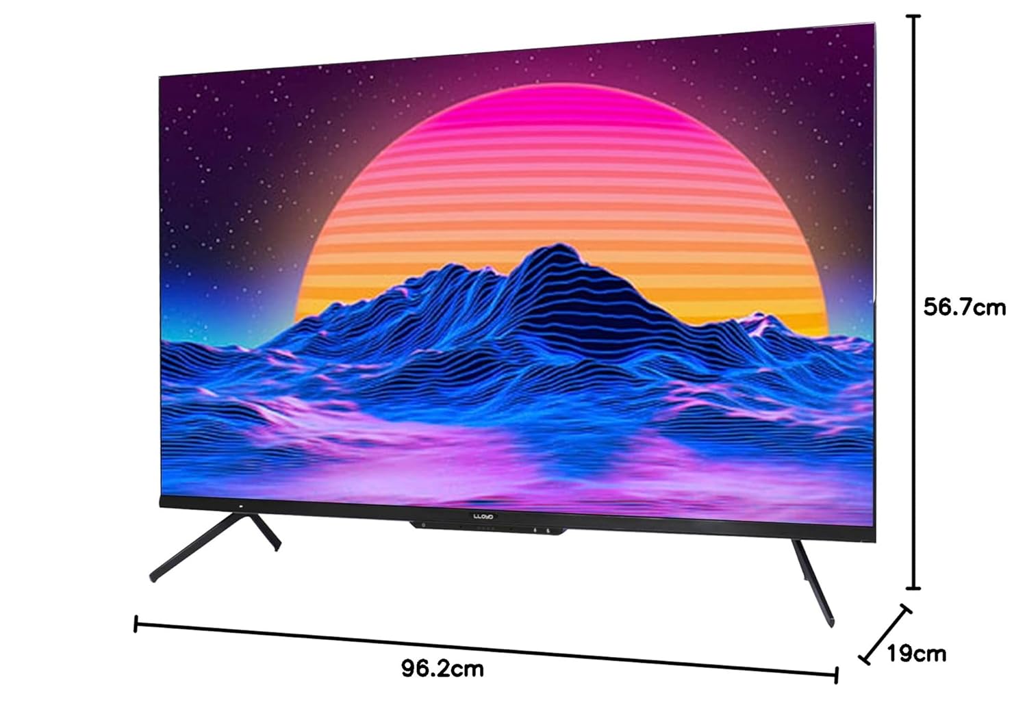 Lloyd 43 Inch Full HD Smart LED TV 43FS551E Black 109cm - Image 7
