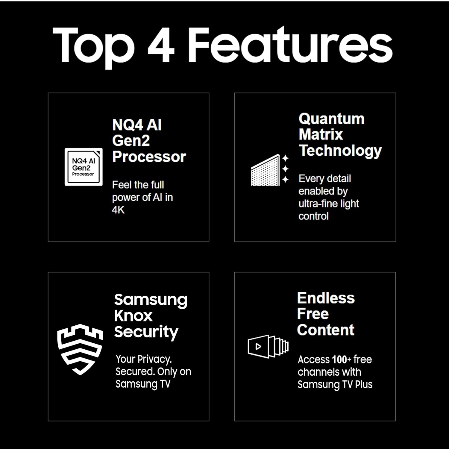 Samsung 55-inch Neo-QLED 4K Mini LED Smart TV Graphite Black QA55QNX1DAULXL - Image 7