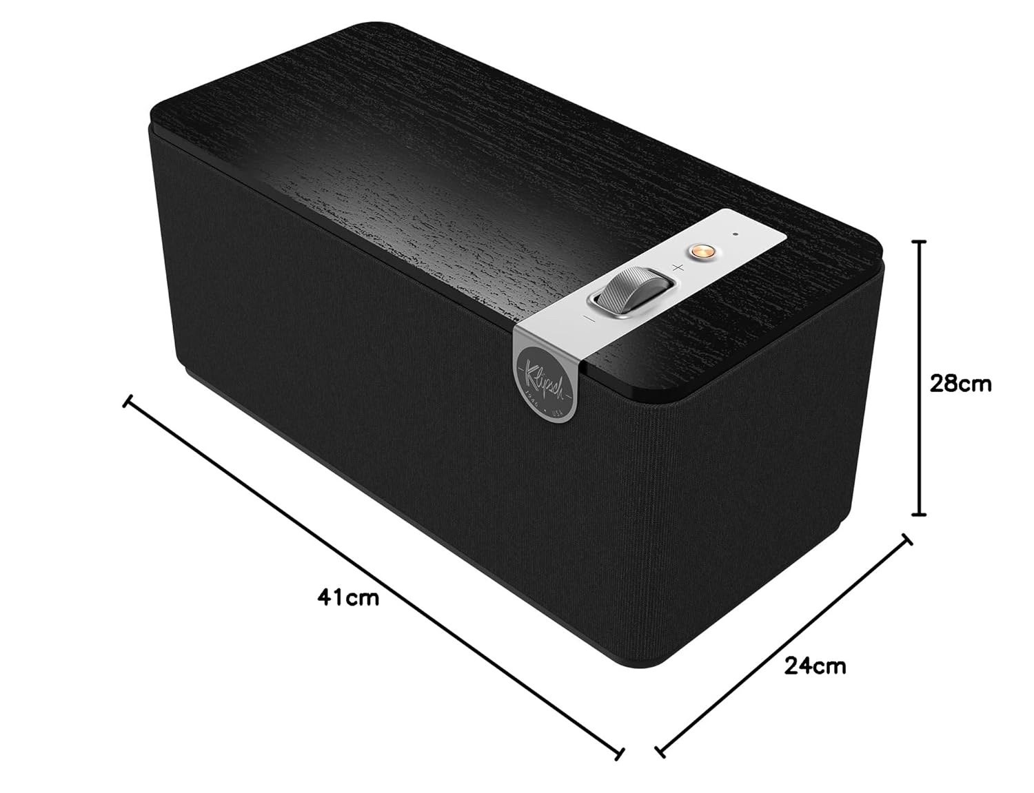 Klipsch The One Plus Matte Black Premium Bluetooth Speaker System 15W - Image 7