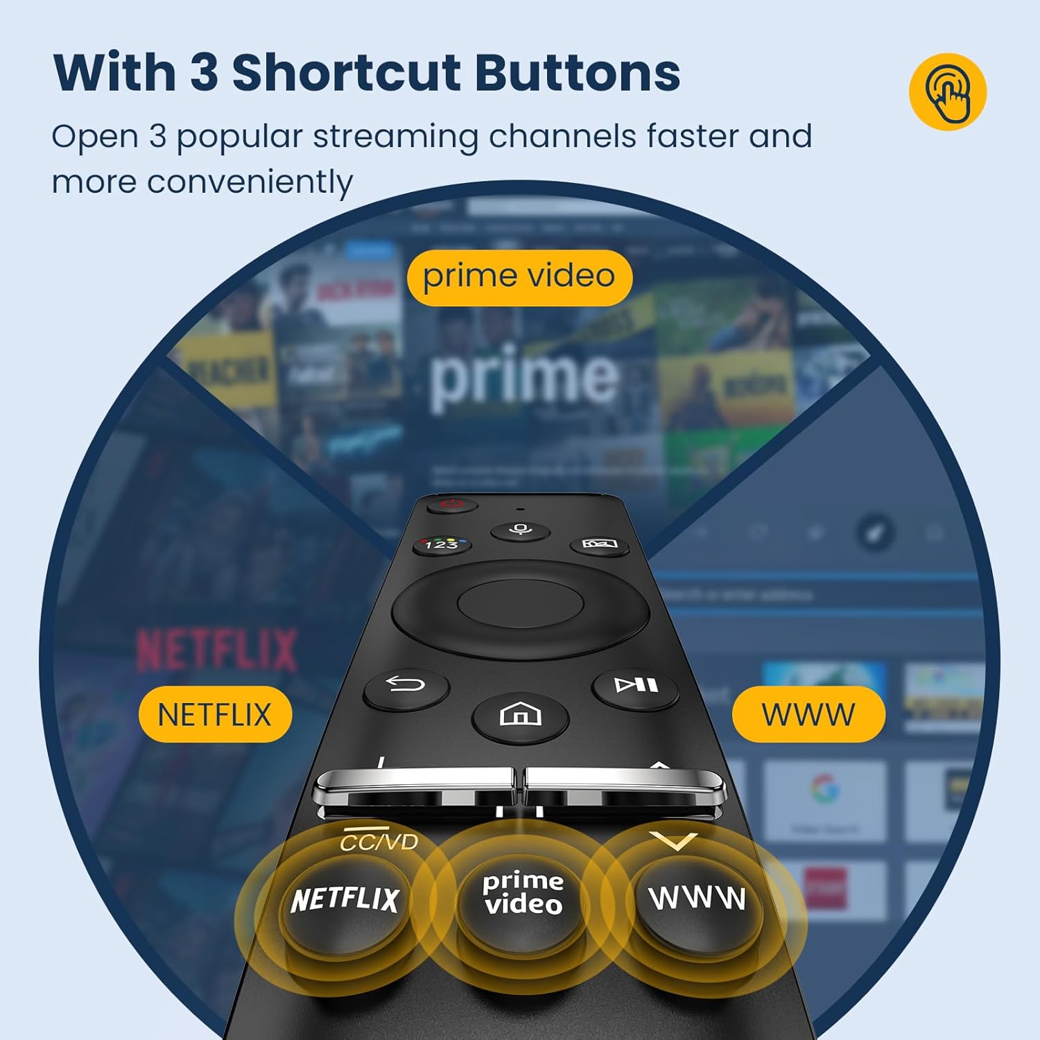 Samsung TV Voice Remote Replacement Curved Solar 4K 8K QLED LED LCD Smart Remote - Image 6