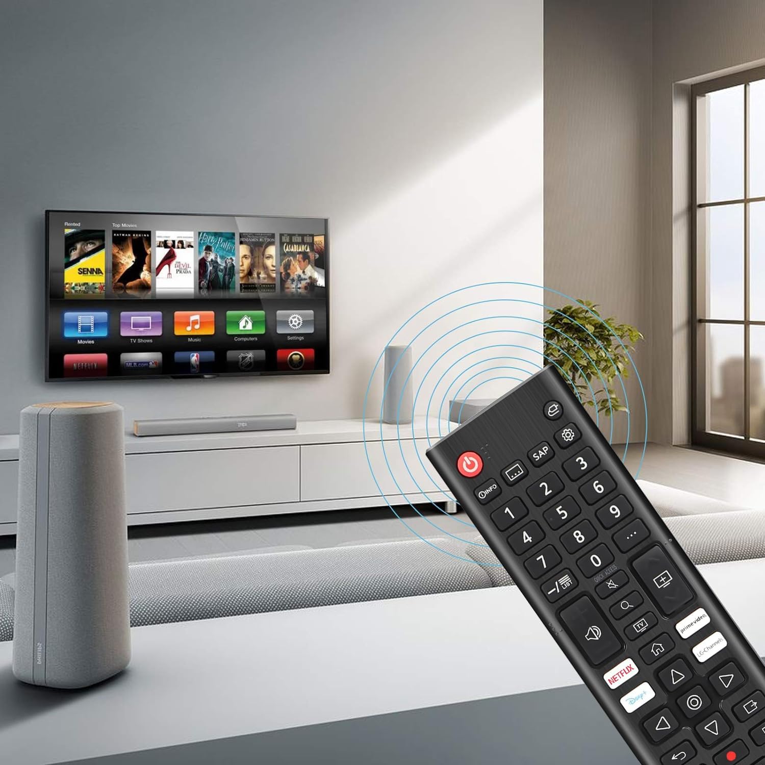LG Smart TV Replacement Universal Remote Control 4K 8K UHD QNED HDR LED OLED WebOS - Image 7