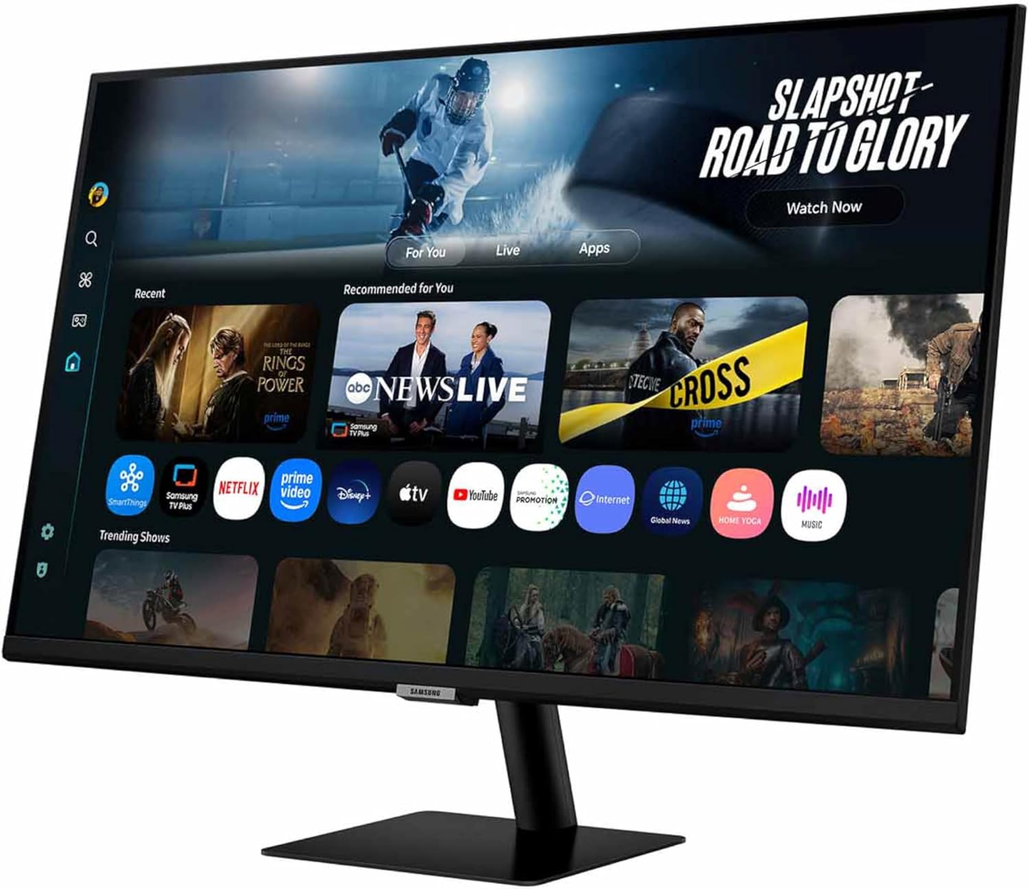 Samsung 32 Inch M70F Smart 4K UHD Monitor with Smart TV Apps and USB-C Black - Image 12
