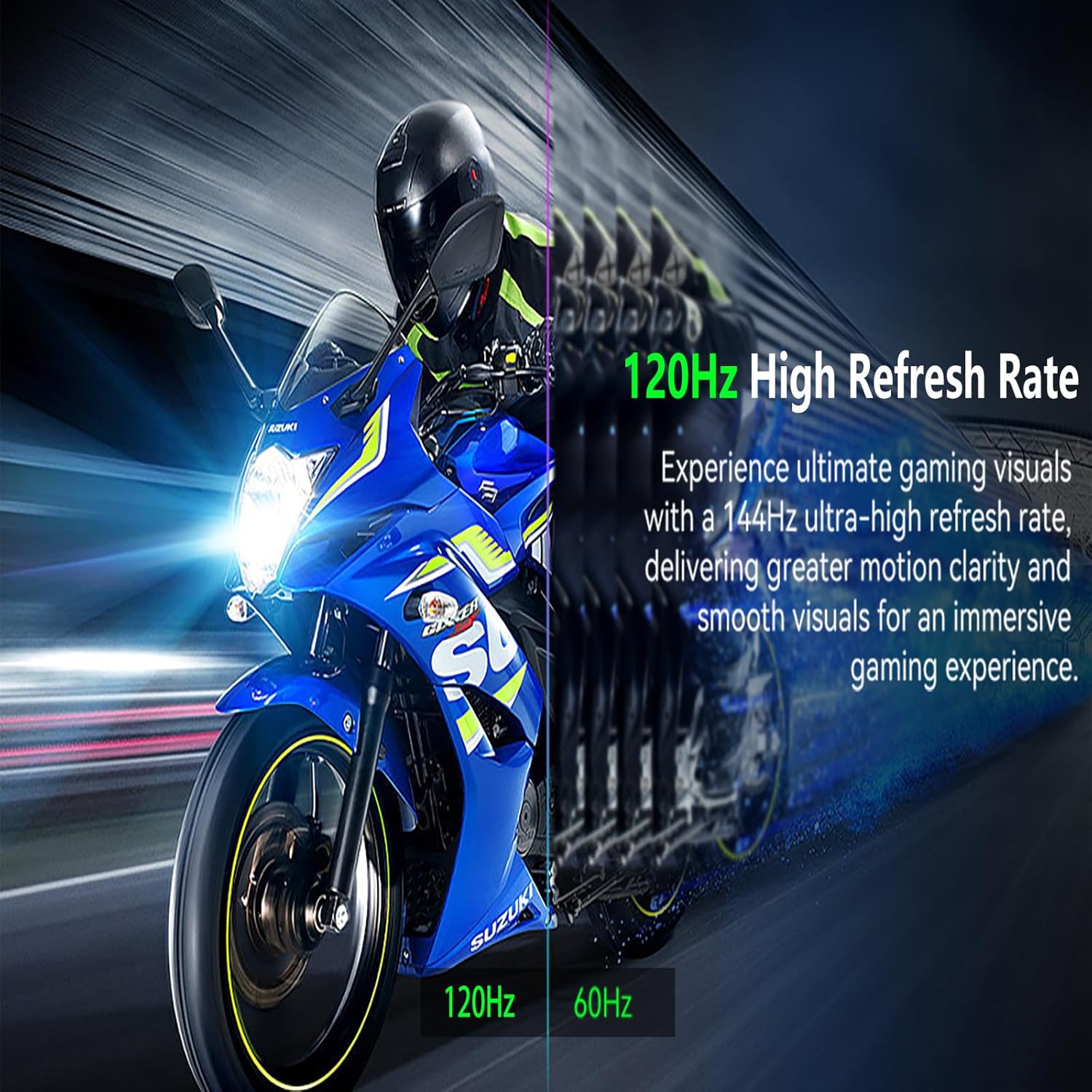15.6 Inch 2K QHD 120Hz Portable Gaming Monitor HDR Ultra Slim External Second Screen - Image 2