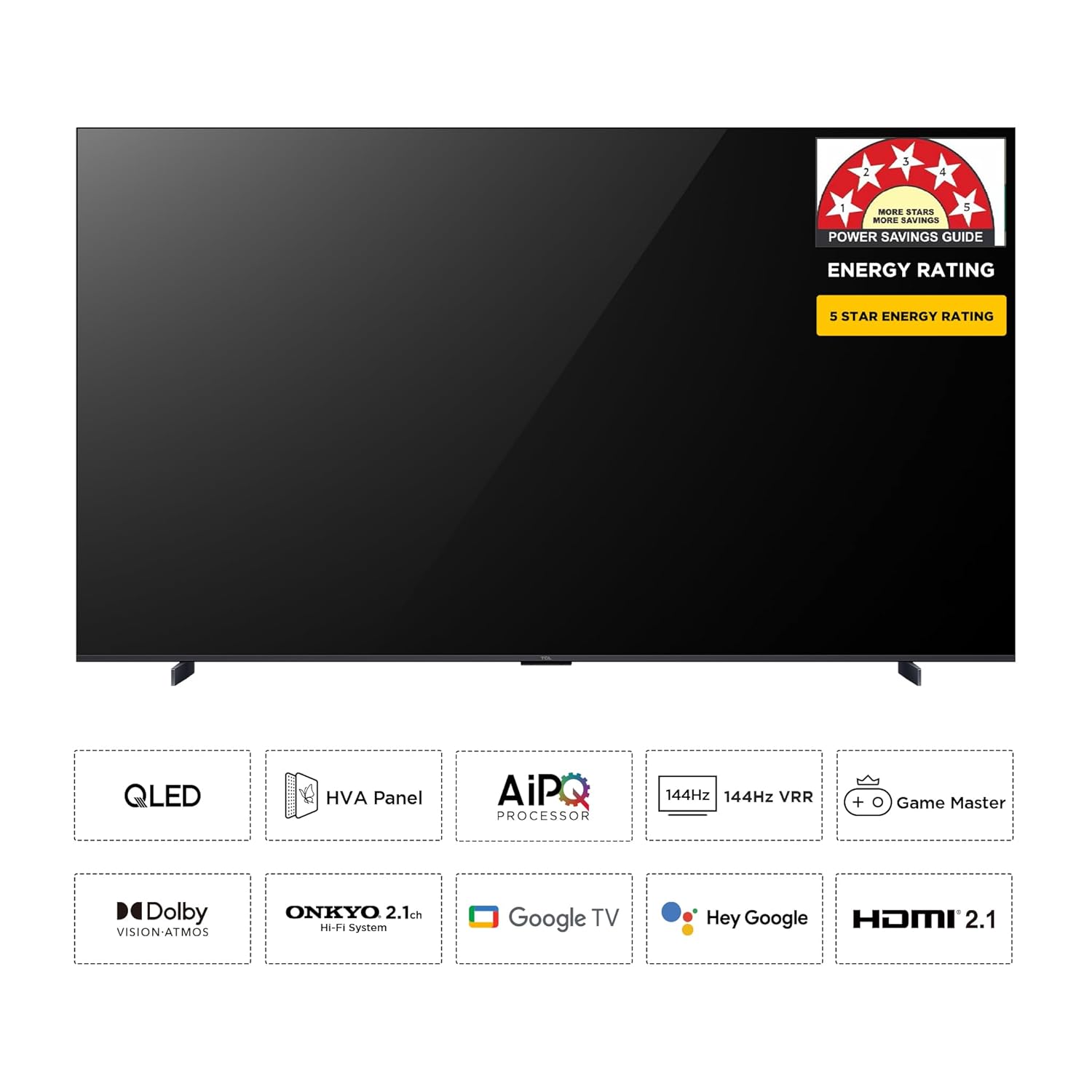 TCL 98 Inch 4K Ultra HD Smart QLED Google TV 98P8K - New Condition - Image 2