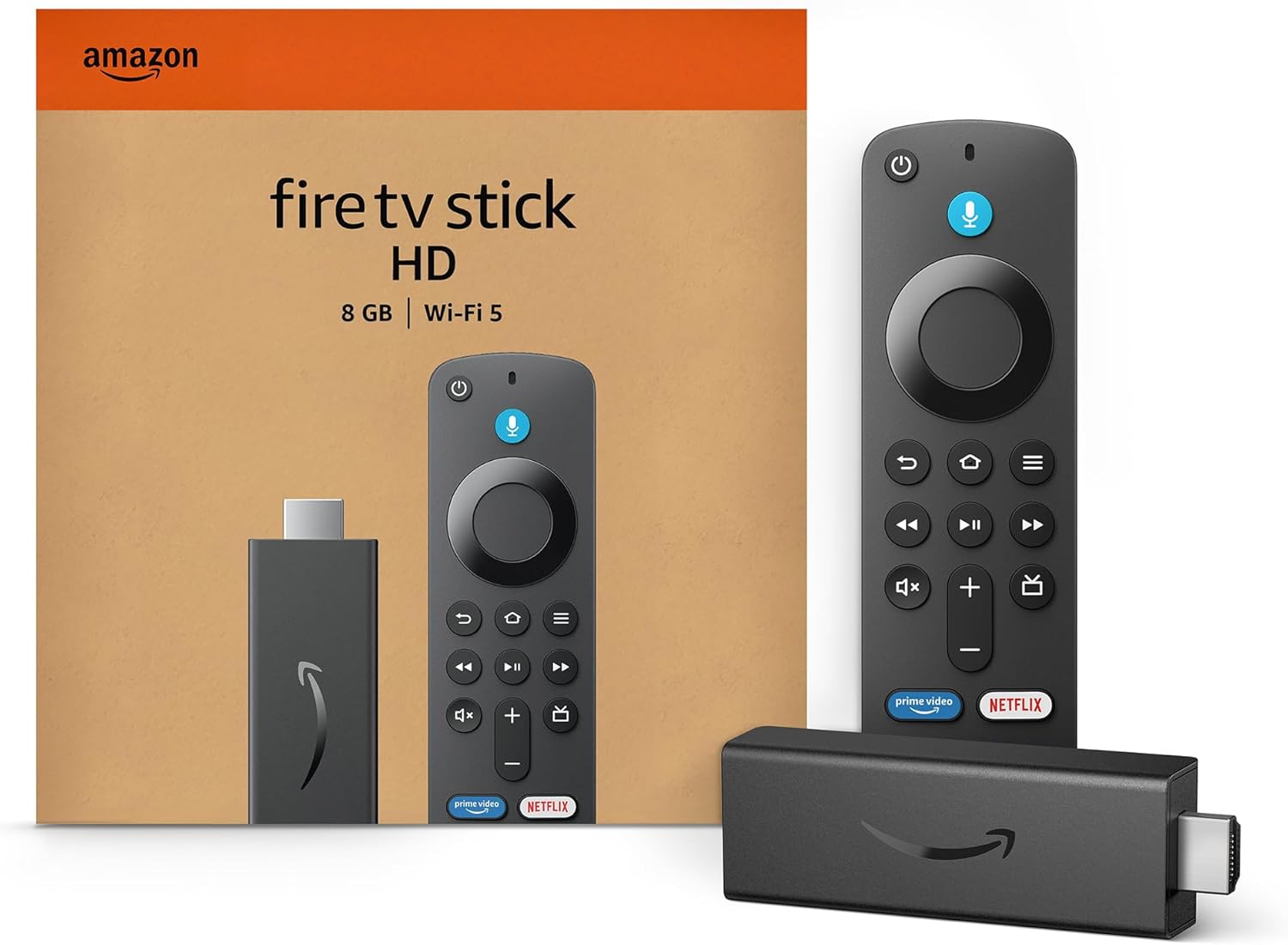 Amazon Fire TV Stick HD Newest Model 1080p Streaming with Alexa Voice Remote and Smart Home Controls - Image 2