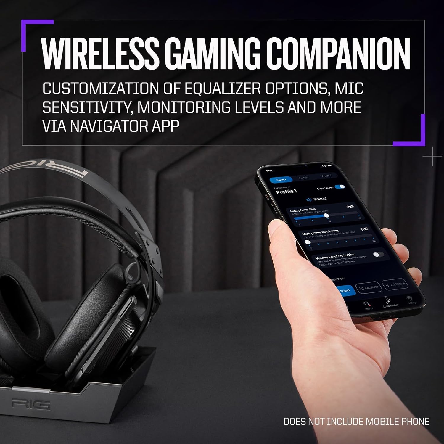 RIG 900 MAX Universal Dual Wireless Gaming Headset 60 Hours Battery, Dolby Atmos 3D Audio - Image 9