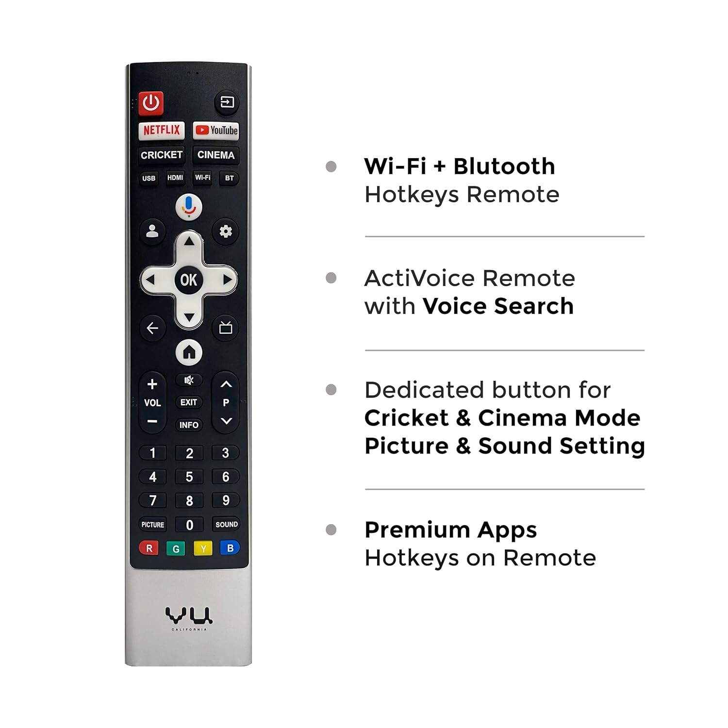 Vu 75 inch 4K QLED Masterpiece Series Television 75MASTERPIECE - Image 7