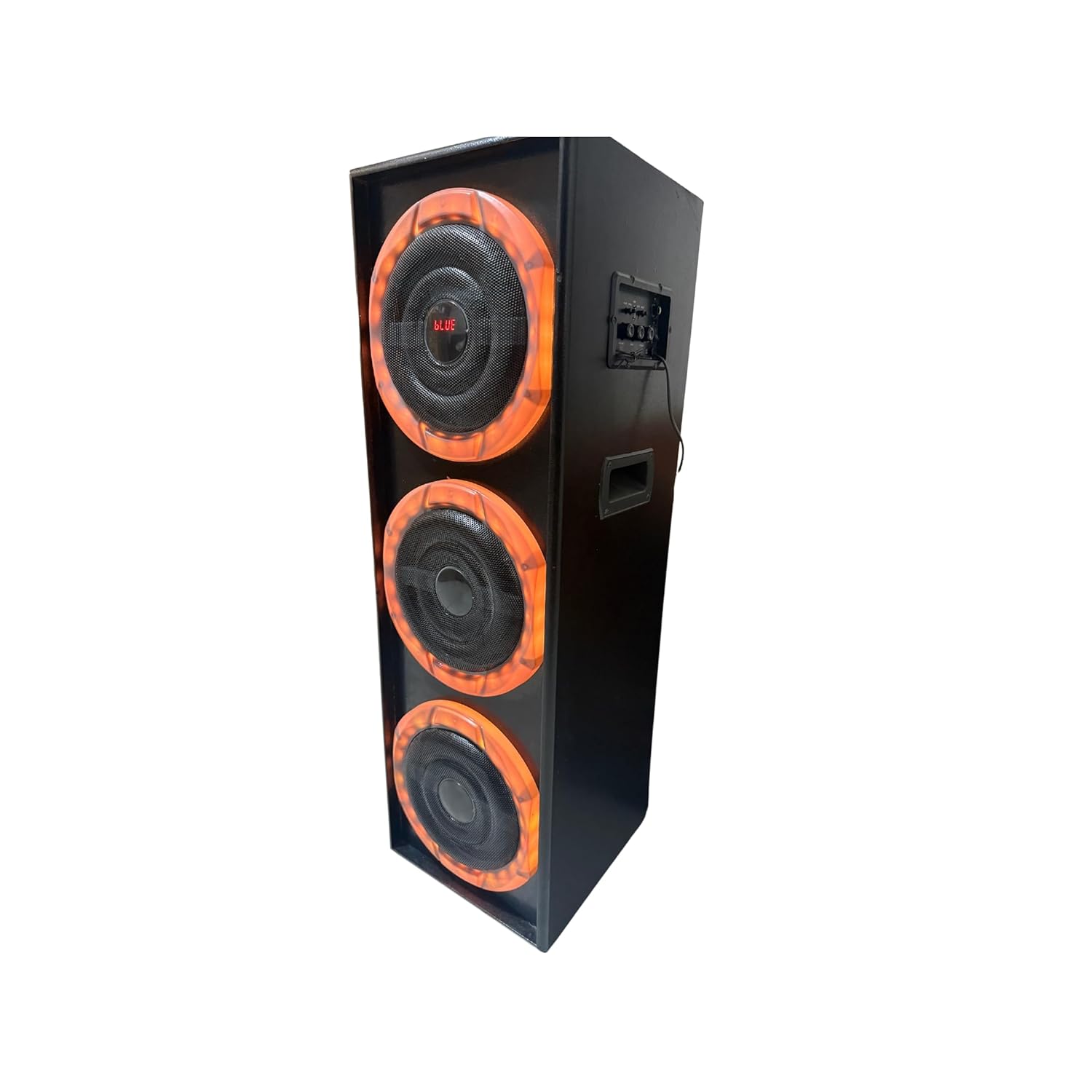 DJ STONE Tuffan Home Theater Single Party Tower Speaker 8-inch Dual Woofer 4inch Dual Speaker Functional Remote MIC Input Bluetooth AUX USB FM - Image 6