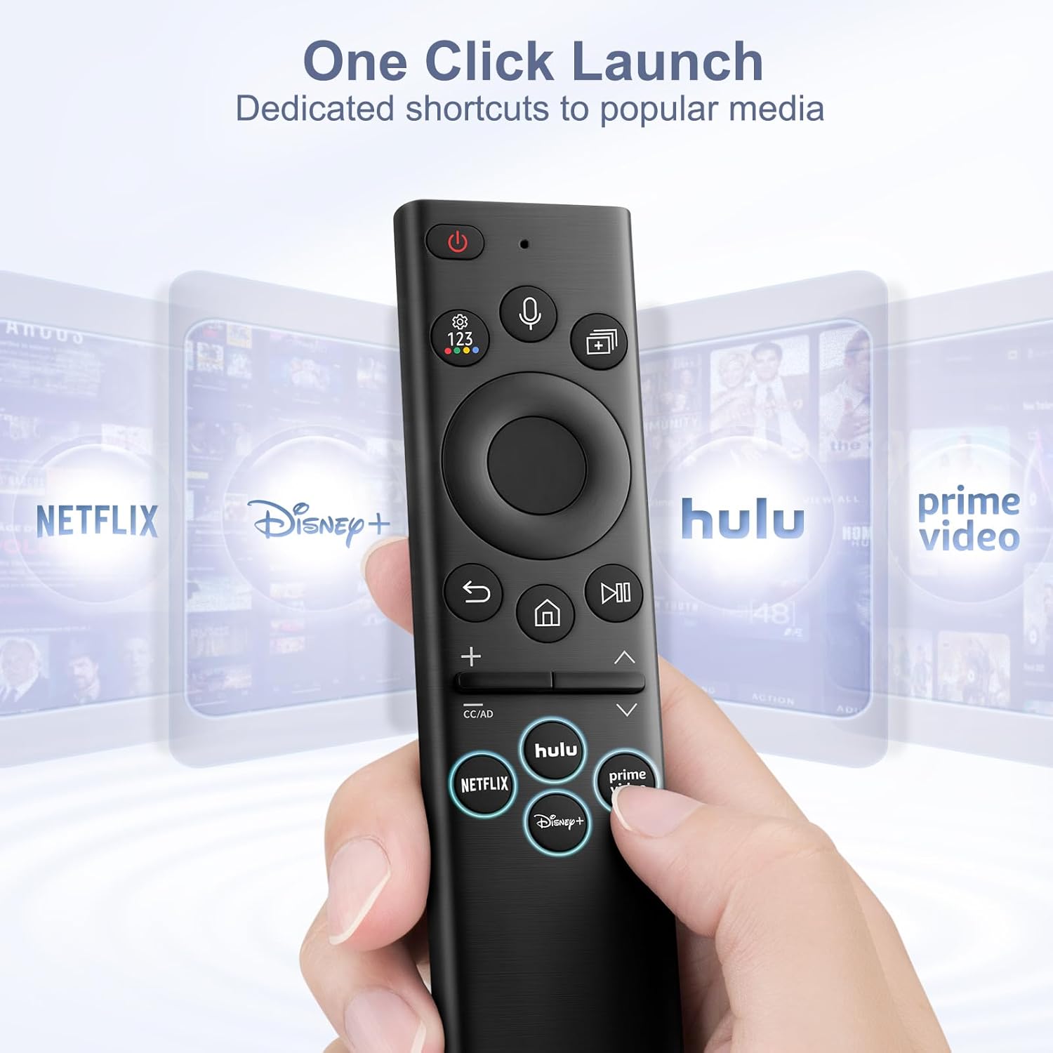 Samsung Smart TV Replacement Voice Remote for Frame UHD OLED QLED TVs - Image 6