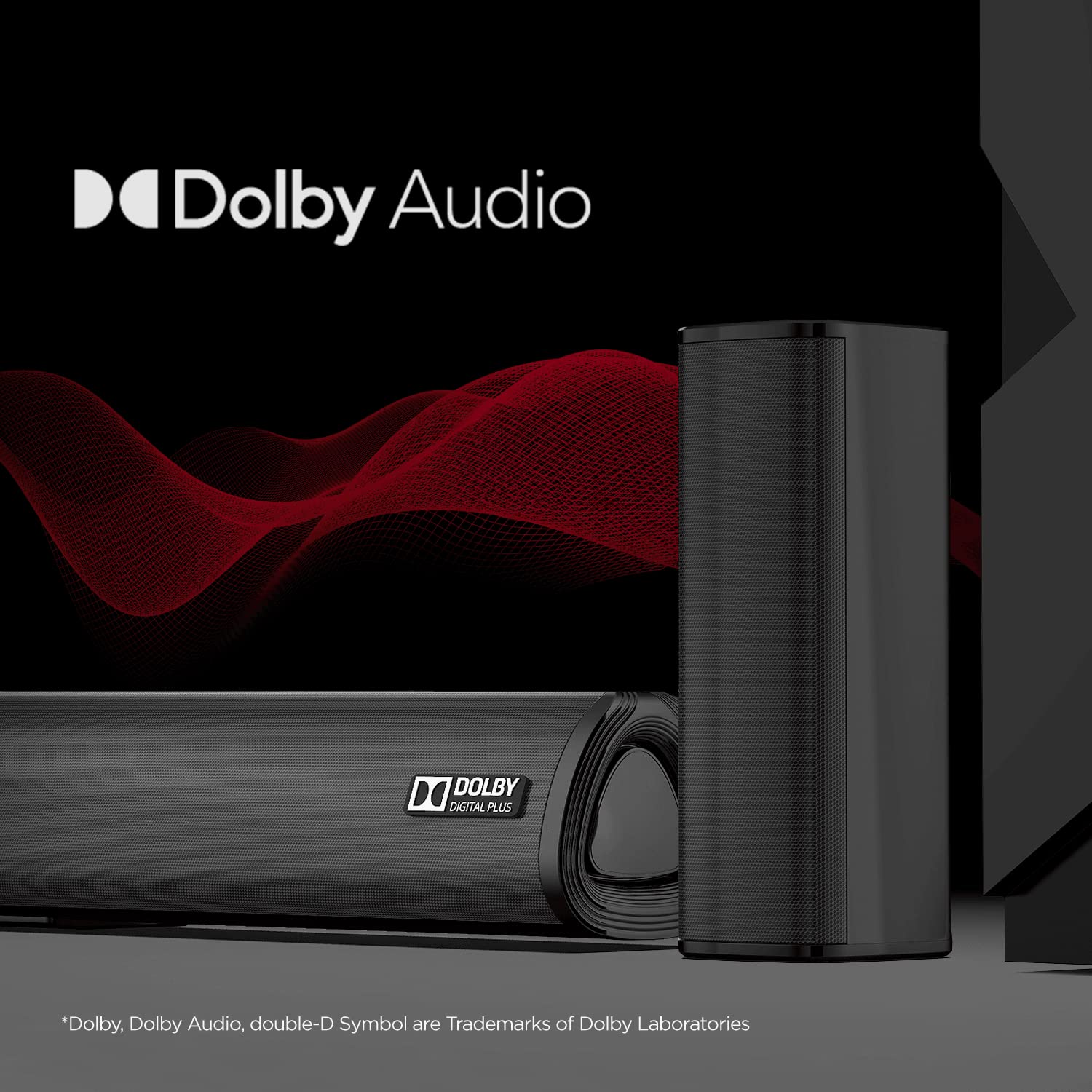 boAt AAVANTE Bar 3150D 260W 5.1 Channel Bluetooth Soundbar with Dolby Audio, Wired Subwoofer, Premium Black - Image 3
