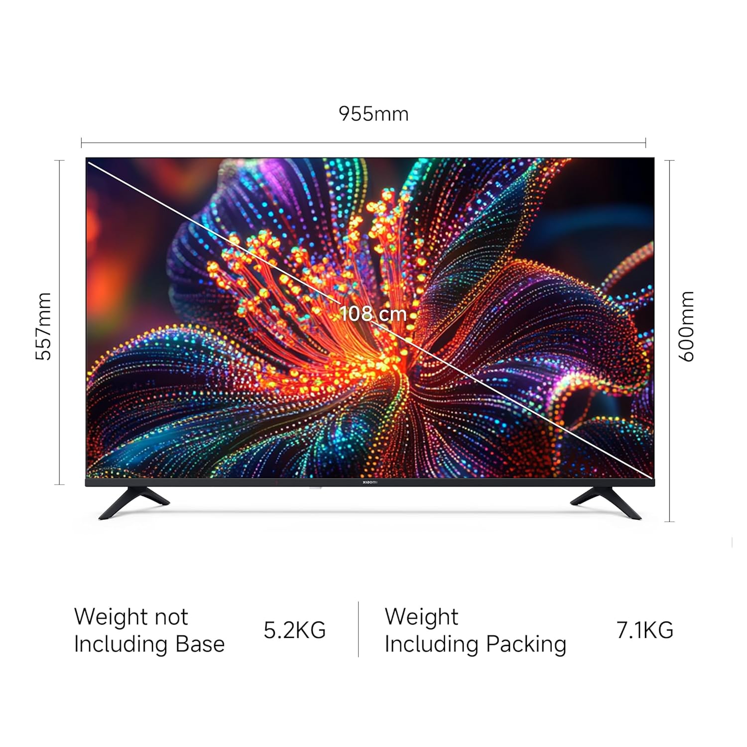 Xiaomi 43 Inch Full HD Smart Google LED TV L43MB-AFIN - Image 6