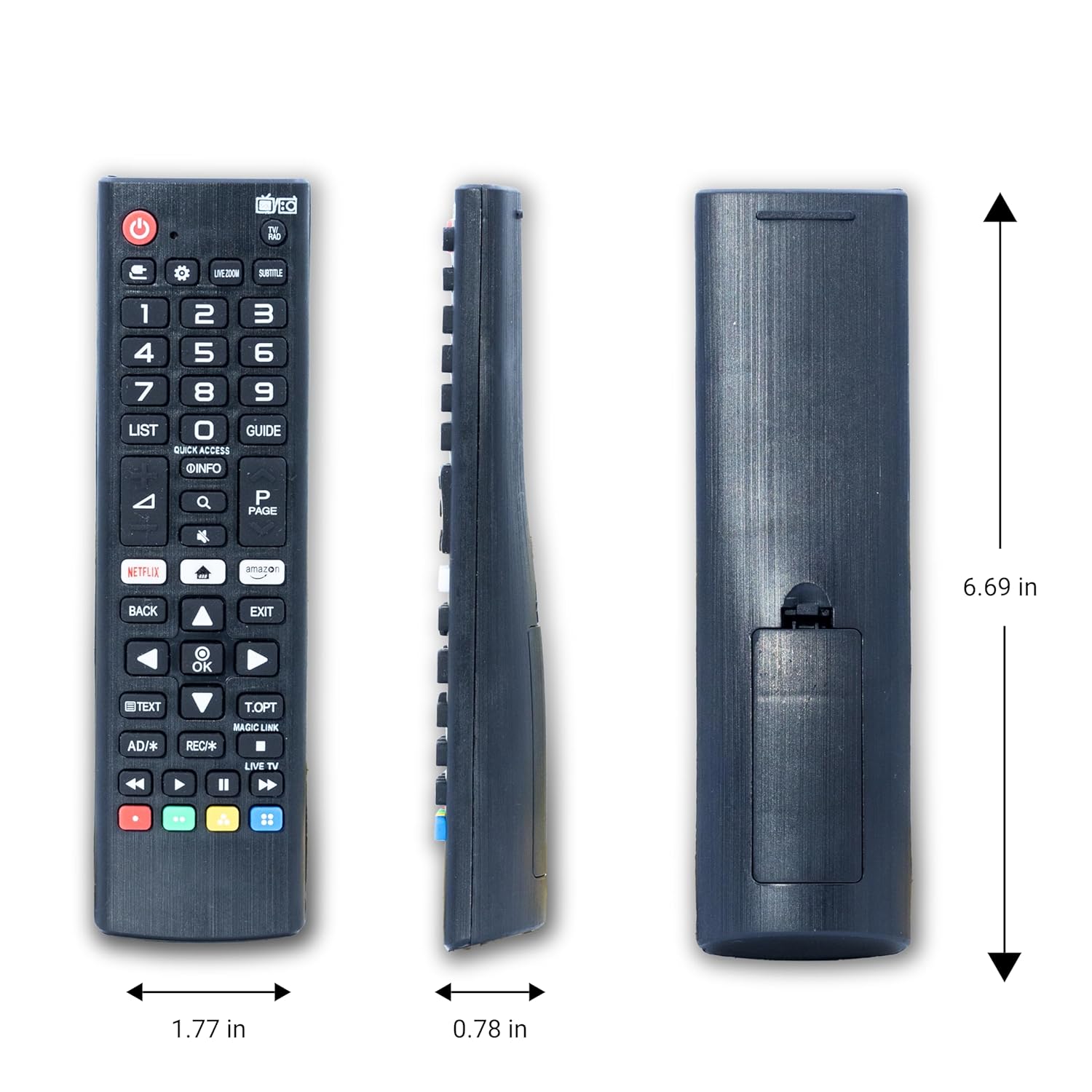 Buzz Cool Universal Remote for LG Smart TVs - All Models, 4K, OLED, QLED - Image 6