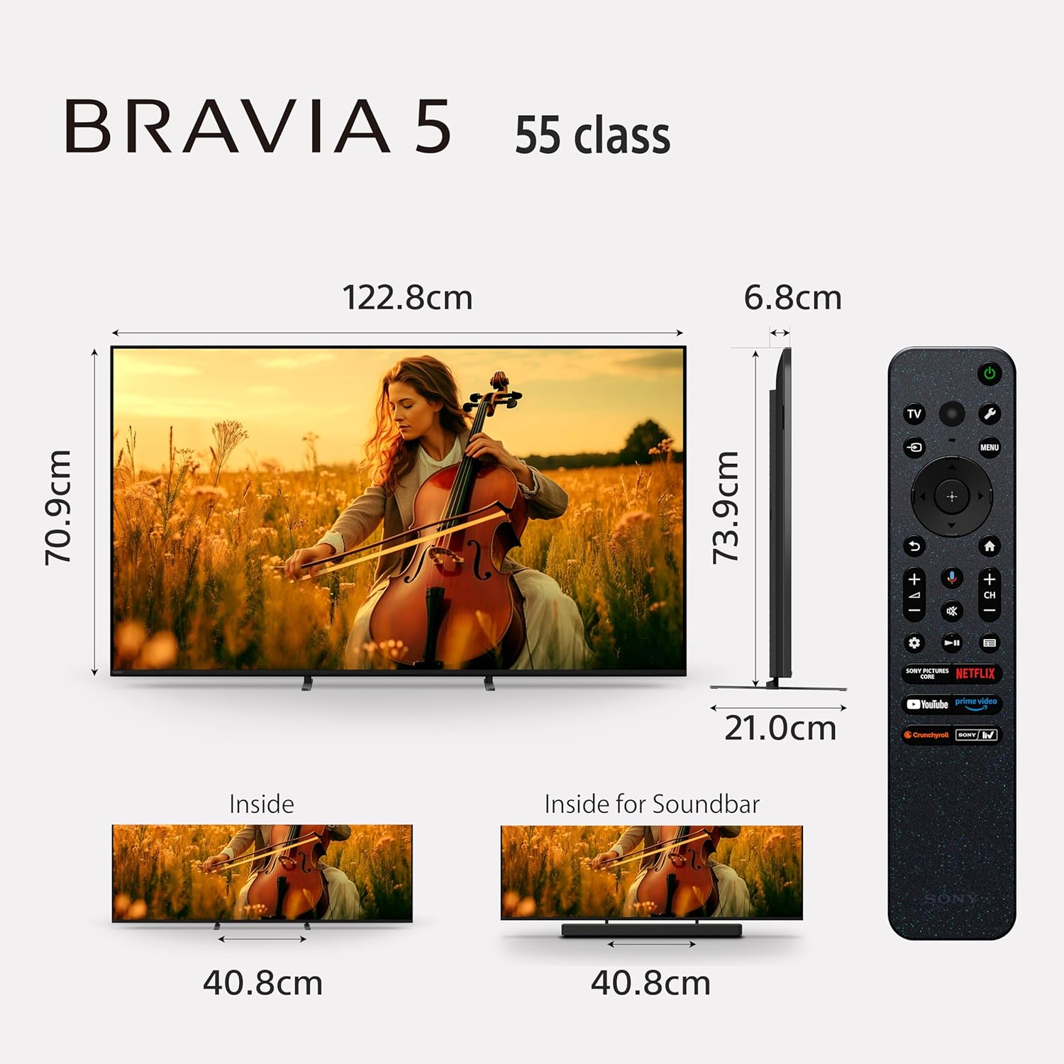 Sony BRAVIA 55 Inch 4K Ultra HD Mini LED Smart Google TV XR55A - Image 6