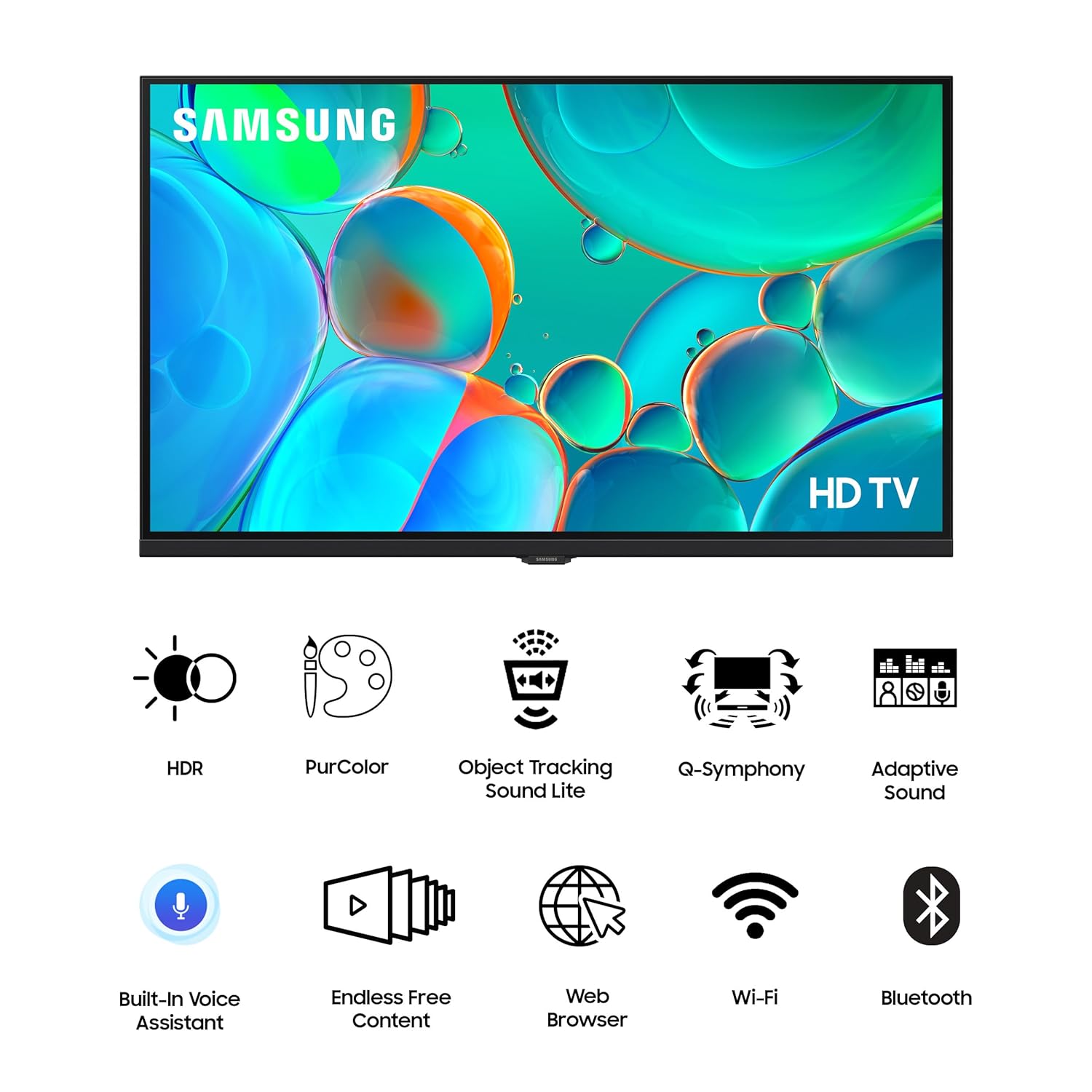Samsung 32 Inch HD Smart LED TV UA32H4550FUXXL Certified Refurbished - Image 2