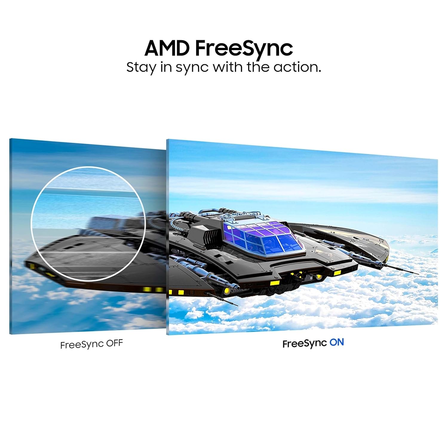 Samsung 24-inch FHD IPS 100Hz Flat Monitor, Bezel-Less Black - Image 5