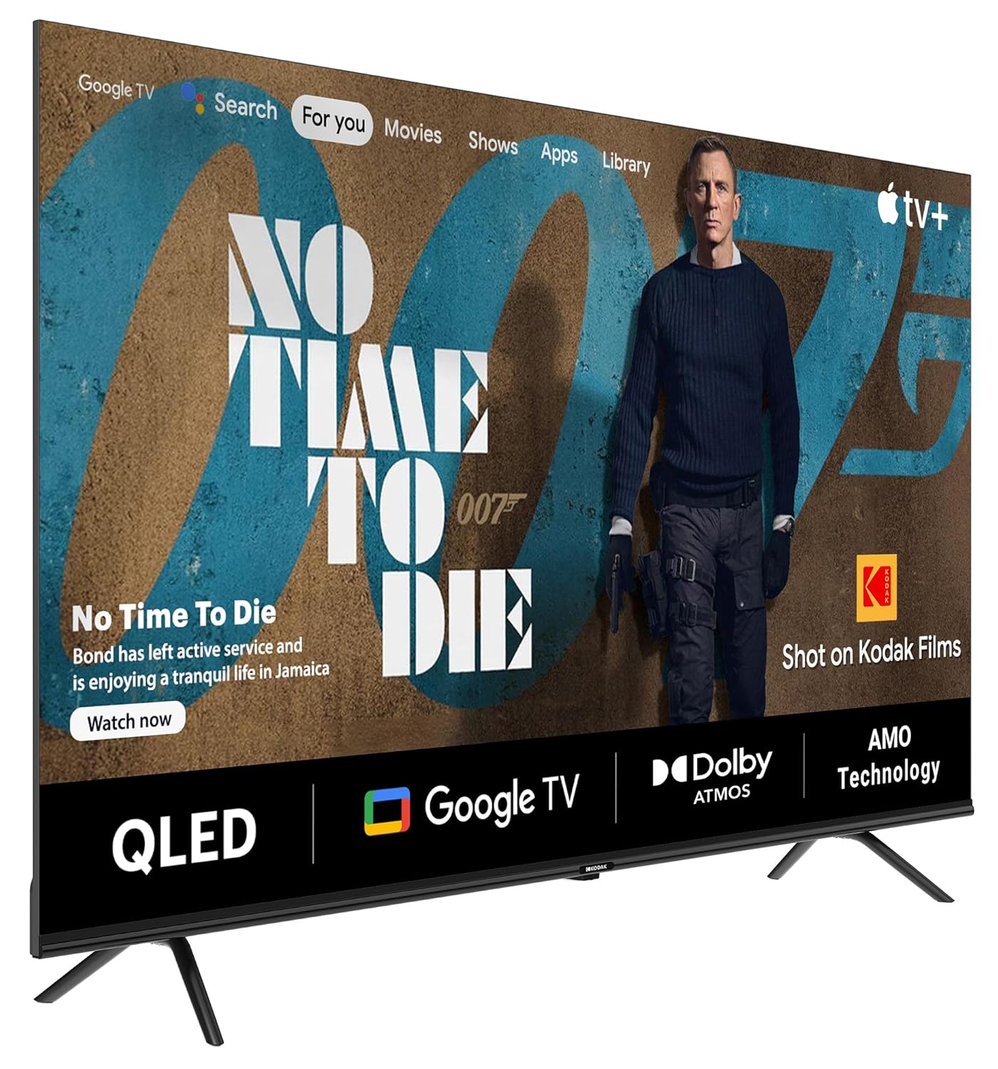 Kodak 55 Inch 4K Ultra HD Smart QLED Google TV 55MT5022 Black - Image 24