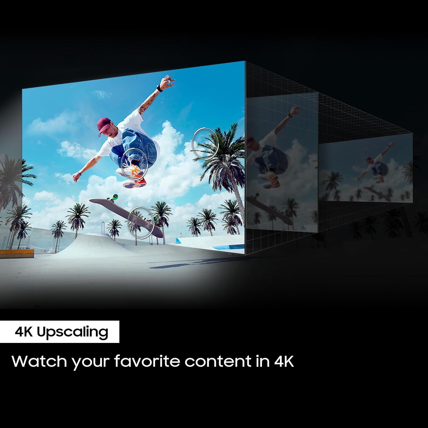 Samsung 55-inch Brighter Crystal 4K UHD Smart LED TV Titan Gray - Image 7