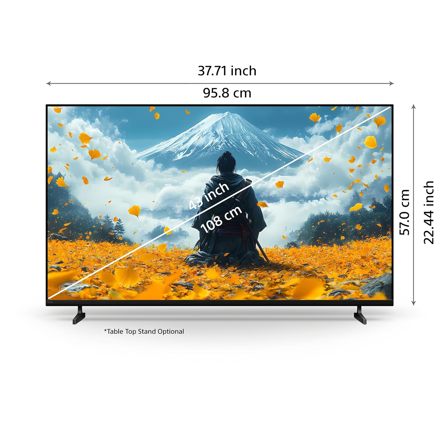Sony 43 Inch BRAVIA 4K Smart Google TV K-43S22BM2 2M2 Series - Image 6