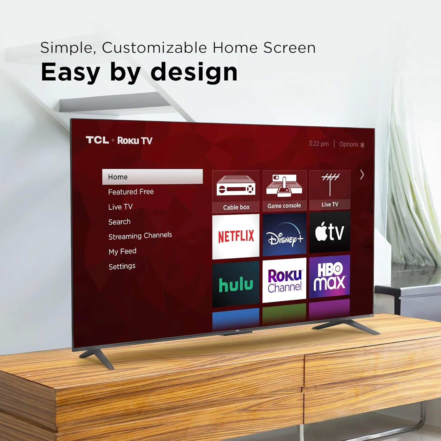 TCL 43S451 43 Inch 4K UHD HDR Smart Roku TV Renewed with Siri, Alexa, Hey Google Compatibility - Image 5