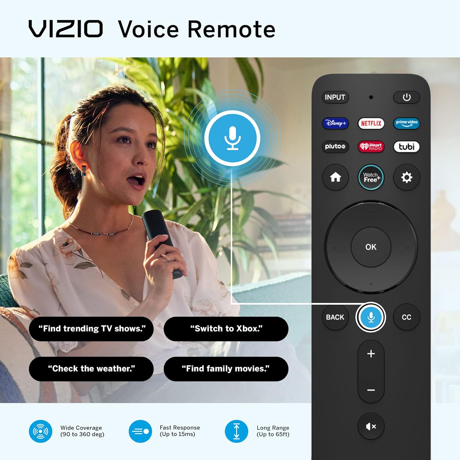VIZIO 55-Inch M-Series 4K QLED HDR Smart TV Renewed with Voice Remote Dolby Vision HDR10+ - Image 5